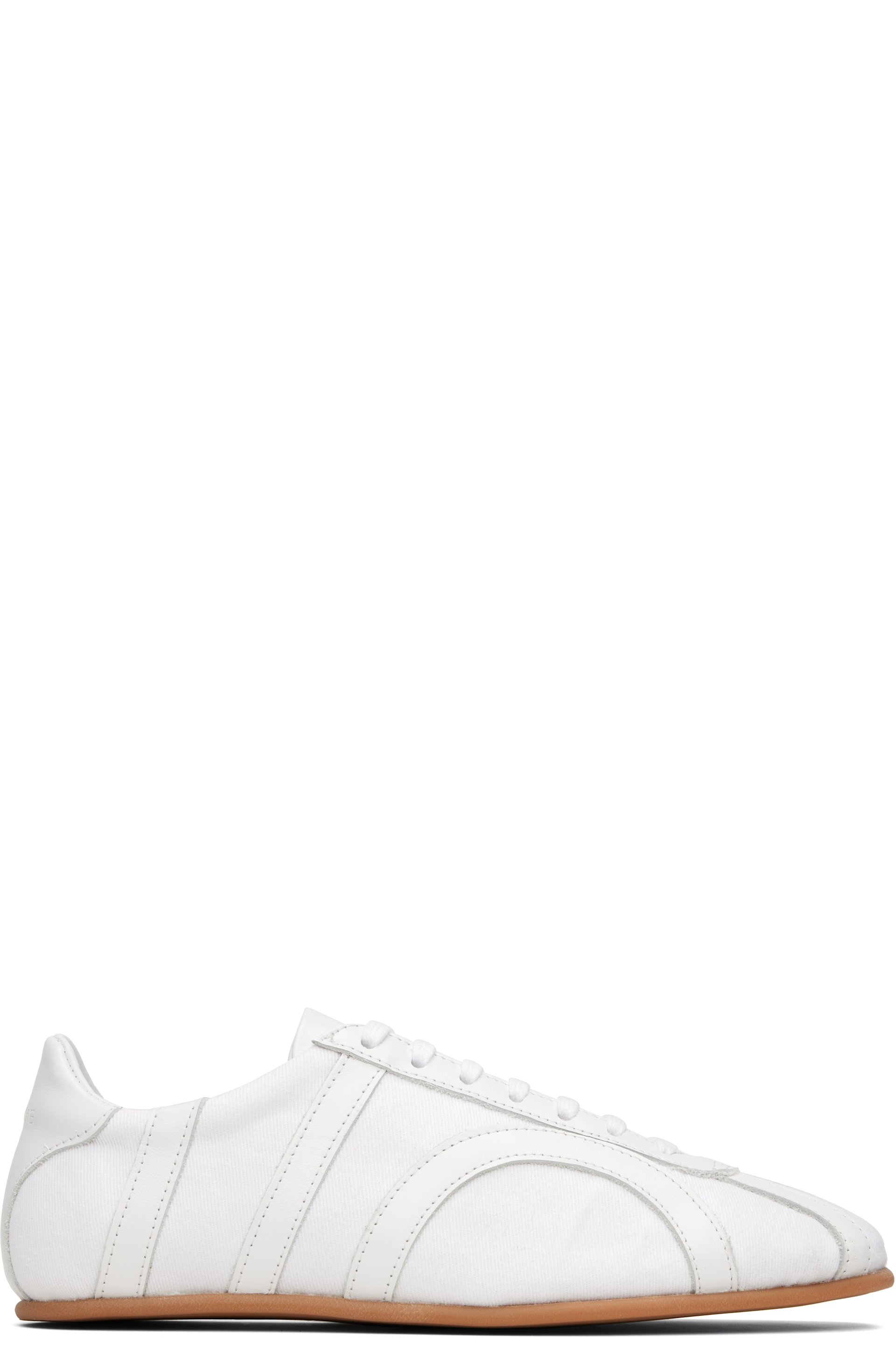 TOTEME - Baskets blanches en canevas