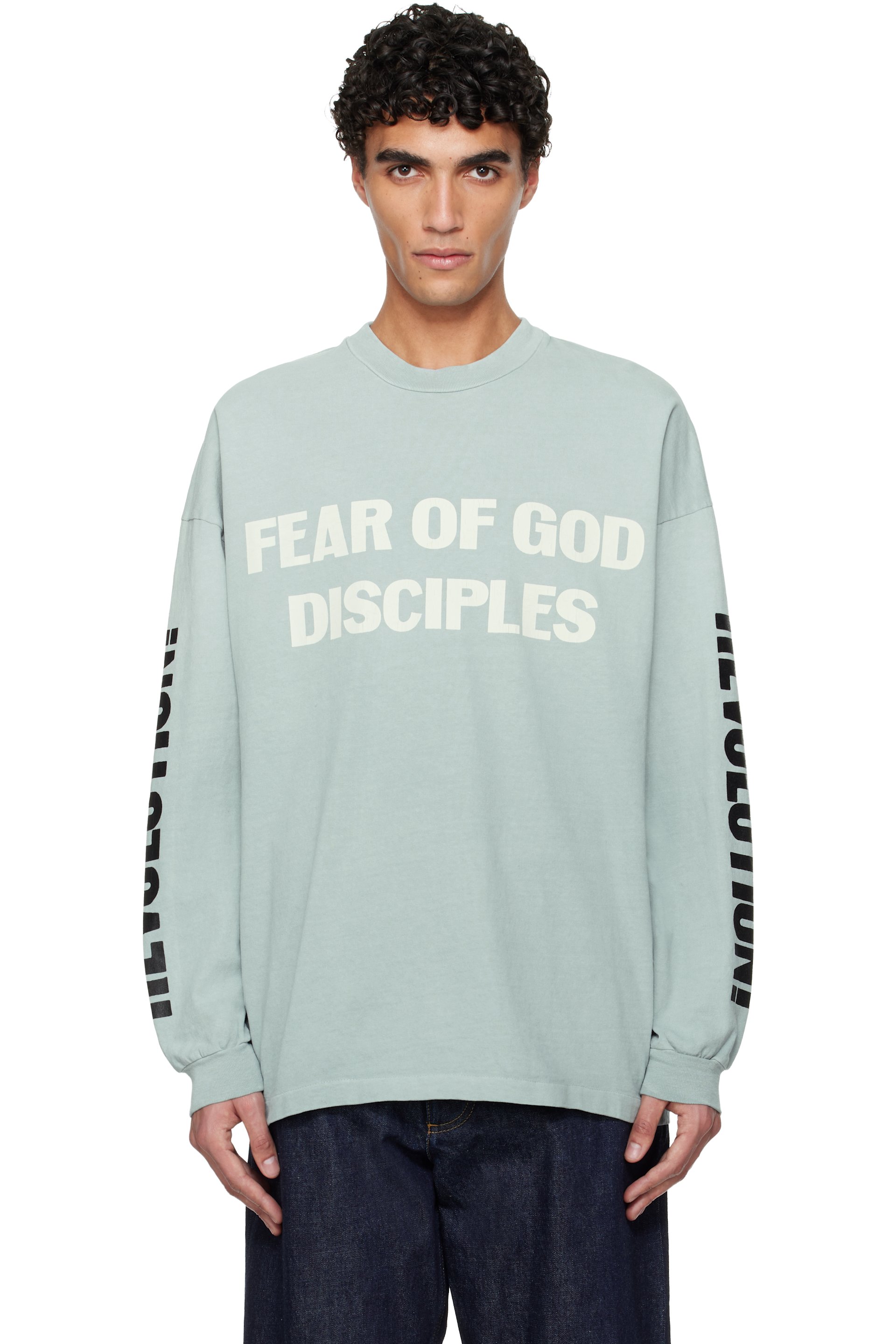Fear of God - 블루 디사이플 릴랙스 티셔츠