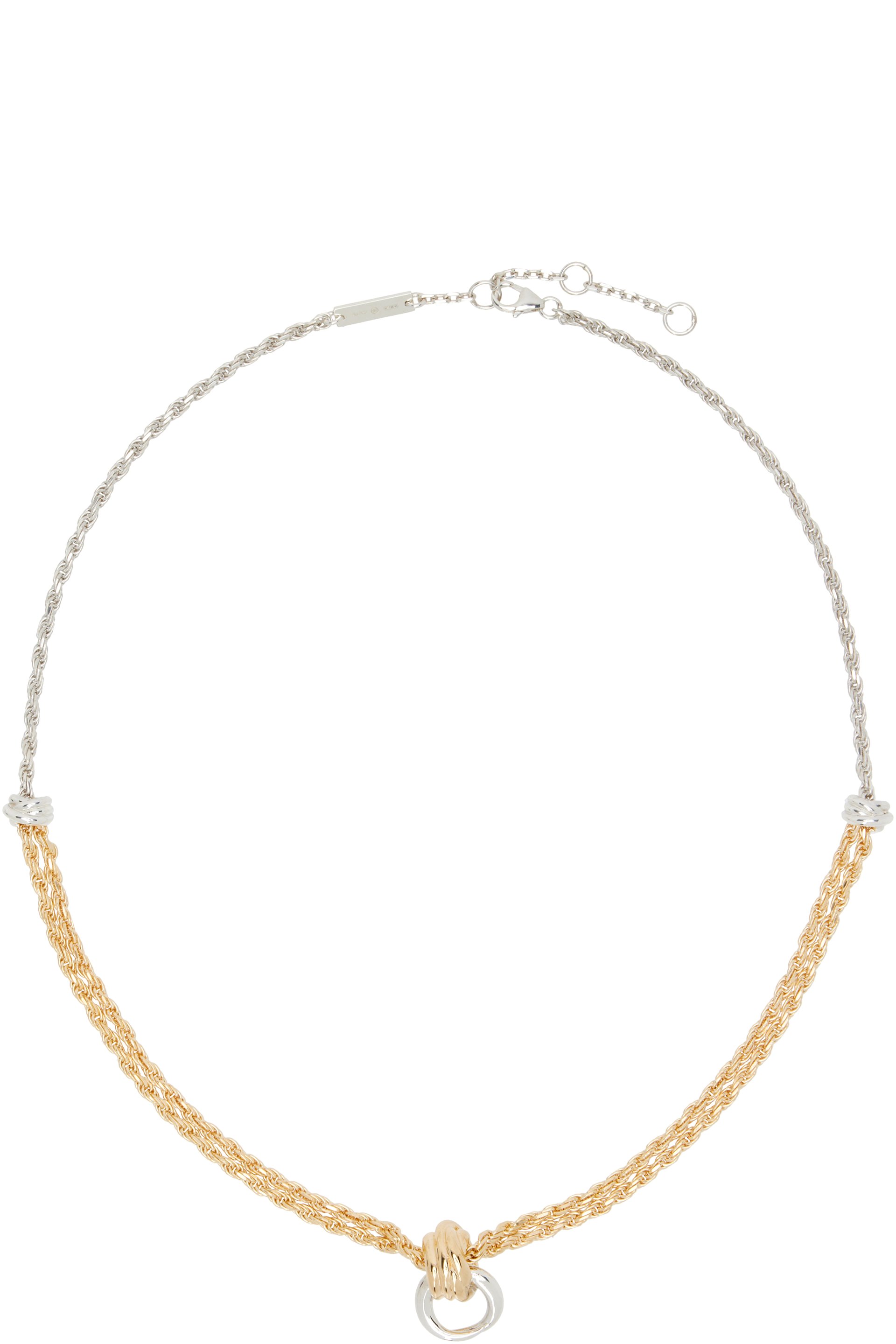 Bottega Veneta - Collier à pendentif de nœud