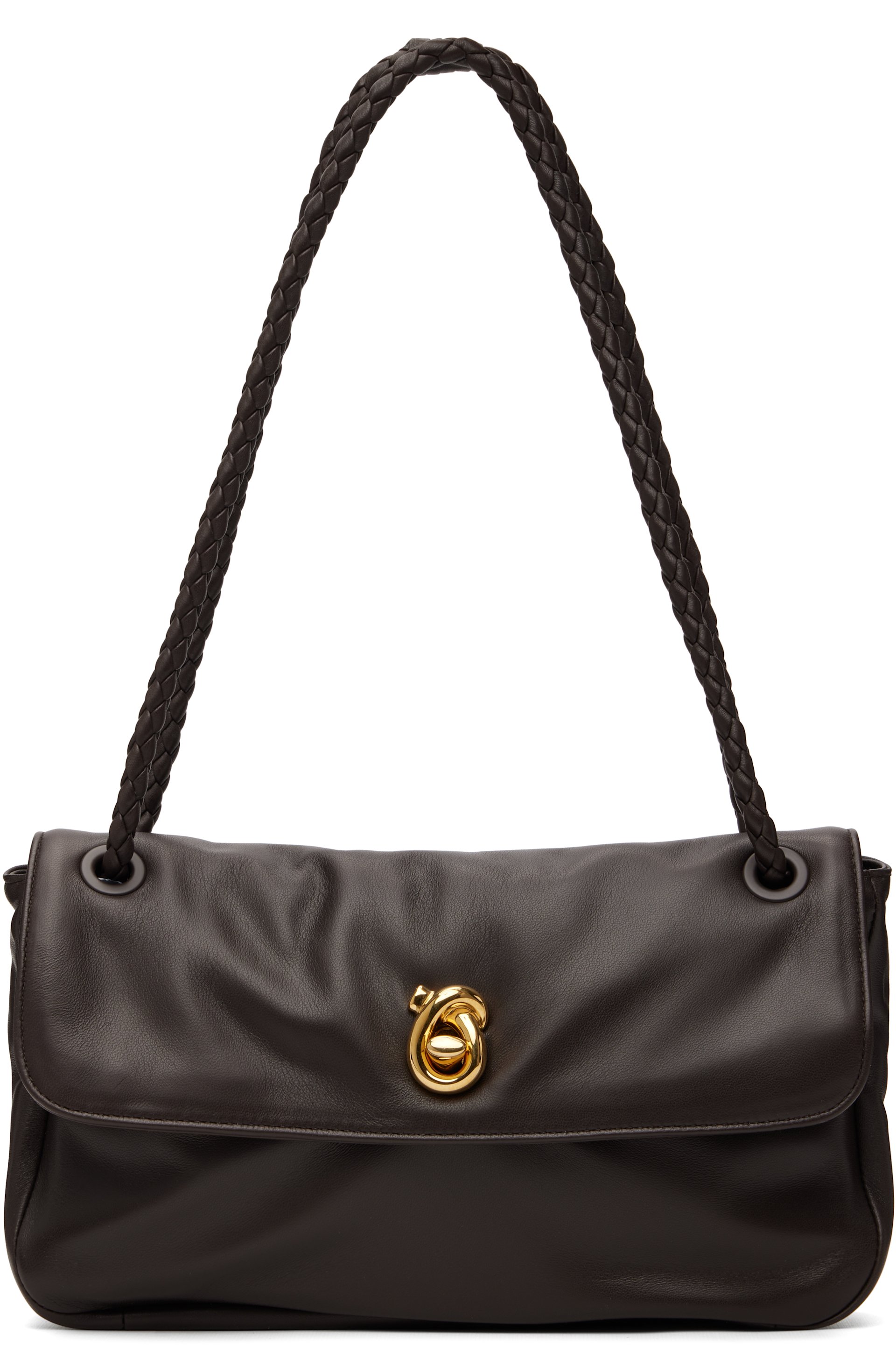 Bottega Veneta - 棕色 Madison 单肩包