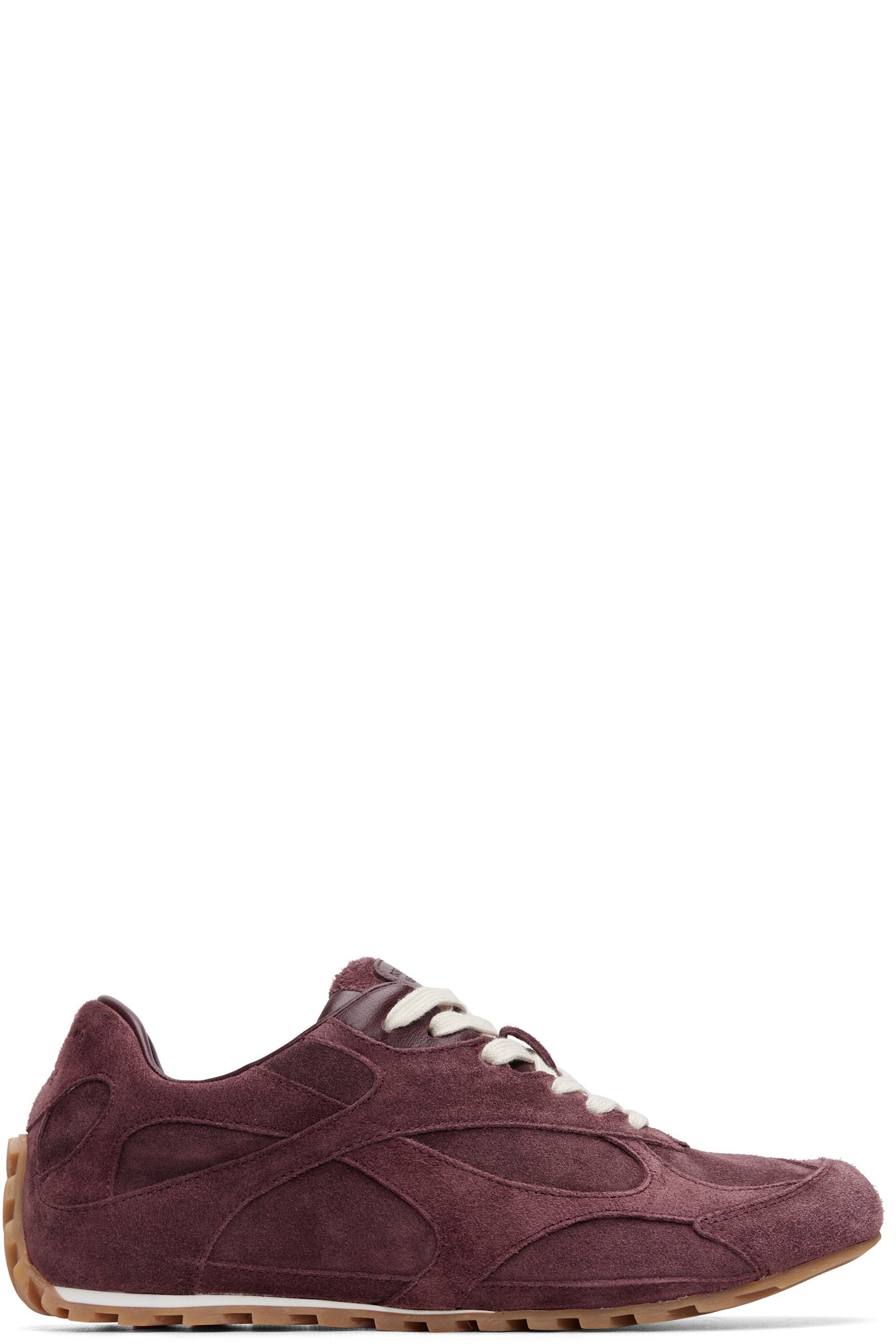 Bottega Veneta - Burgundy Orbit Flash Sneakers