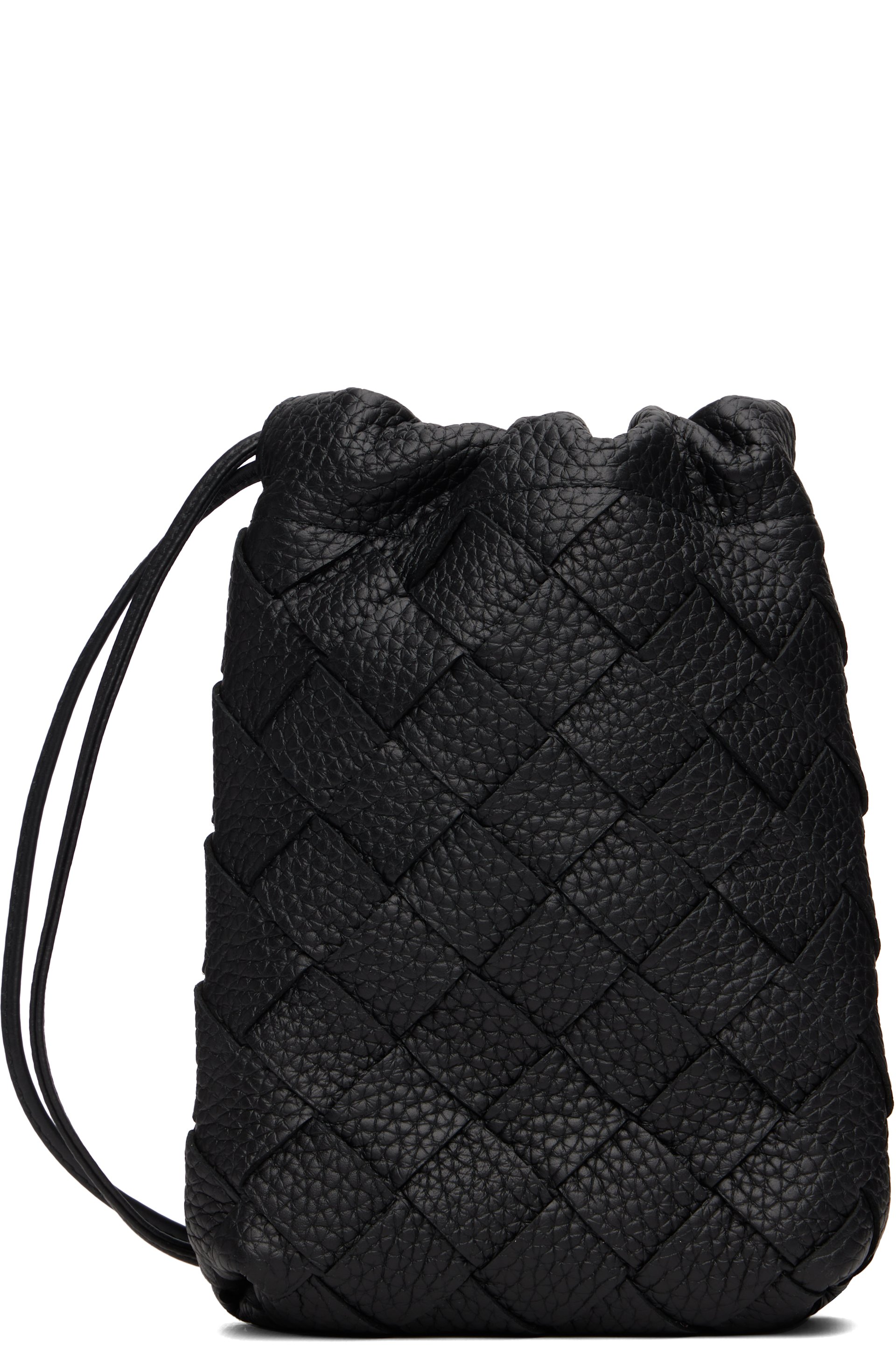 Bottega Veneta - Black Vertical Dustbag Pouch