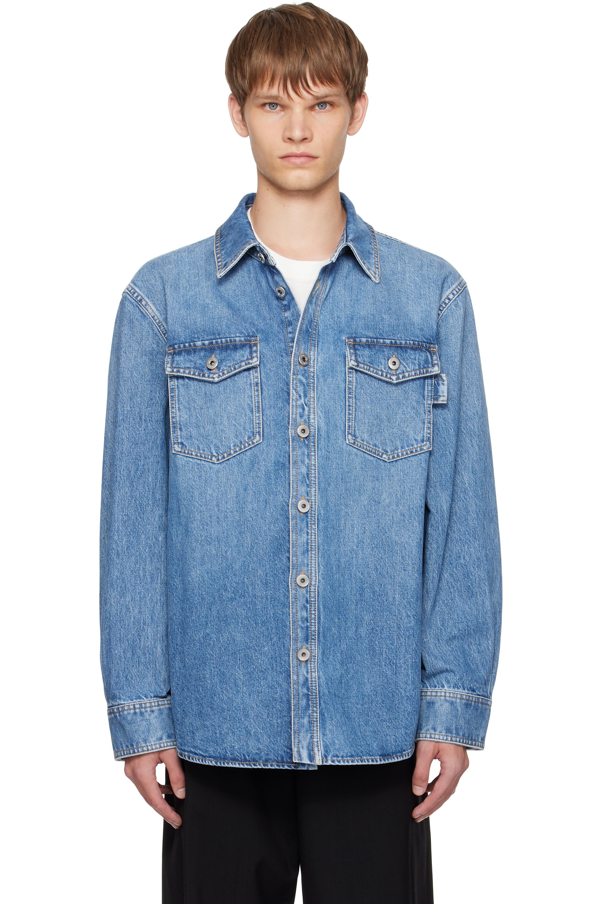 Bottega Veneta Shirts for Men | SSENSE