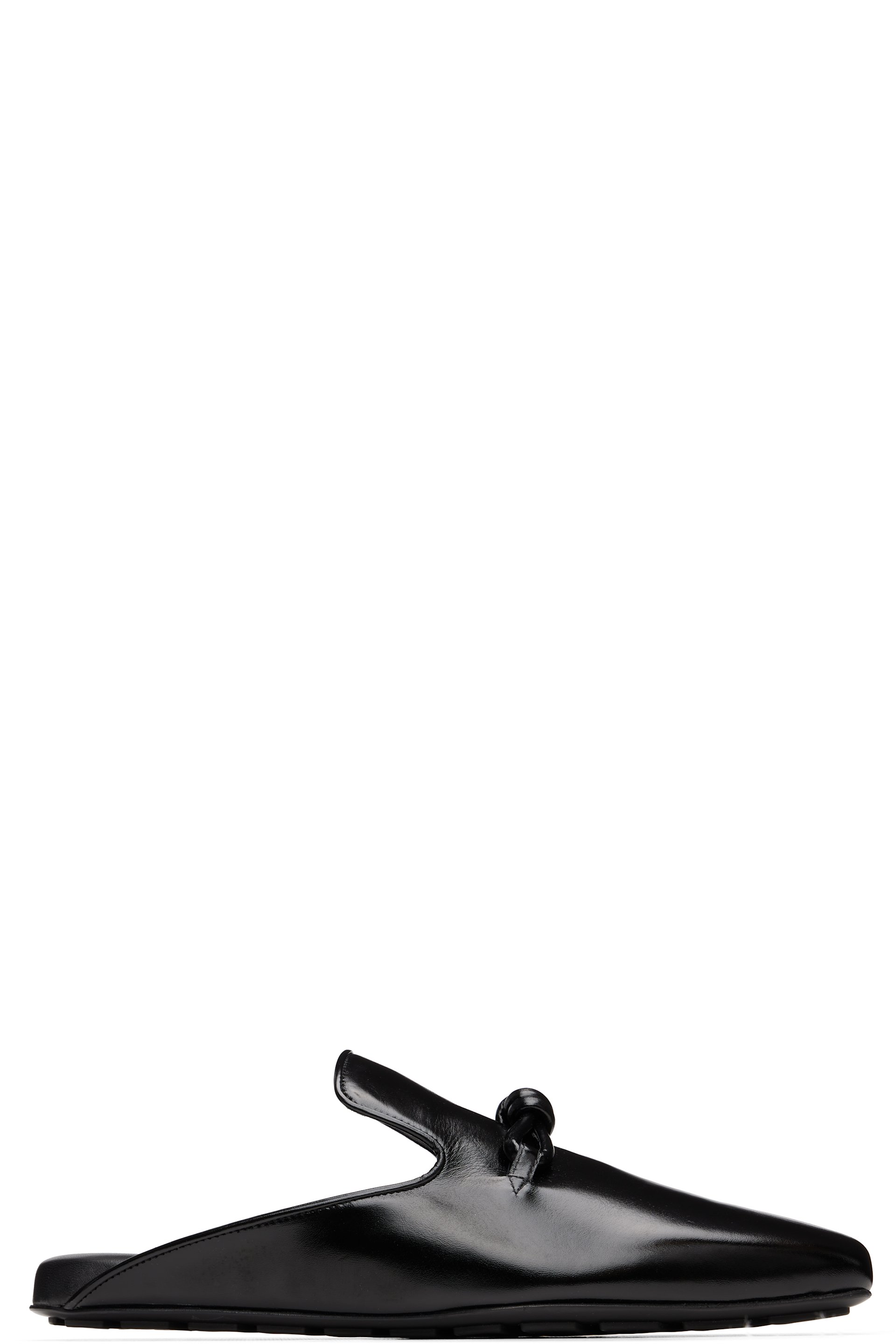 Bottega Veneta - Black Roma Slip-on Loafers