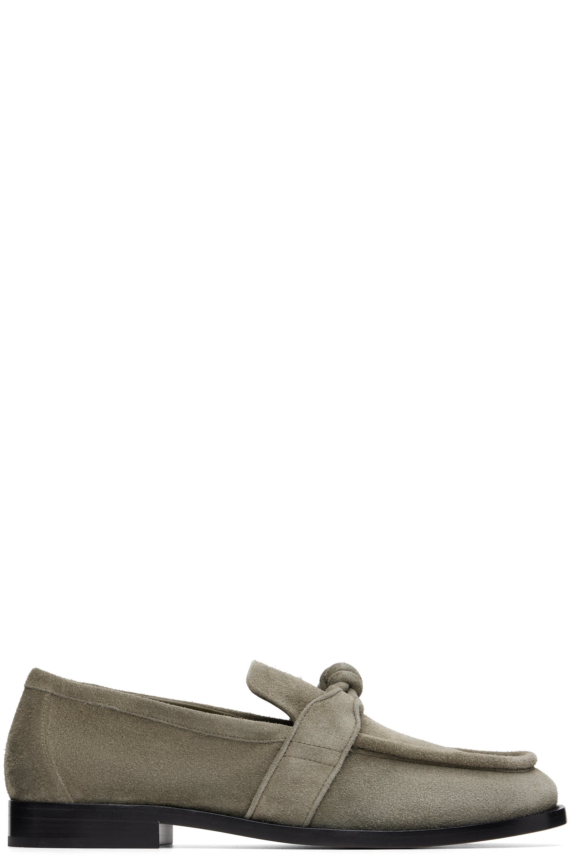 Bottega Veneta - Gray Astaire Loafers