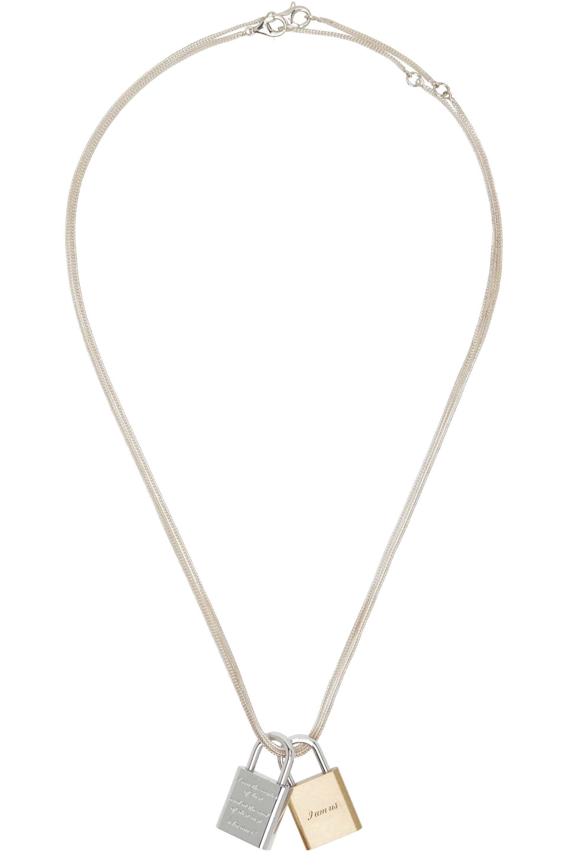 OUR LEGACY アワーレガシー RIDDLE NECKLACE OUR LEGACY: Riddle ネックレス | SSENSE 日本
