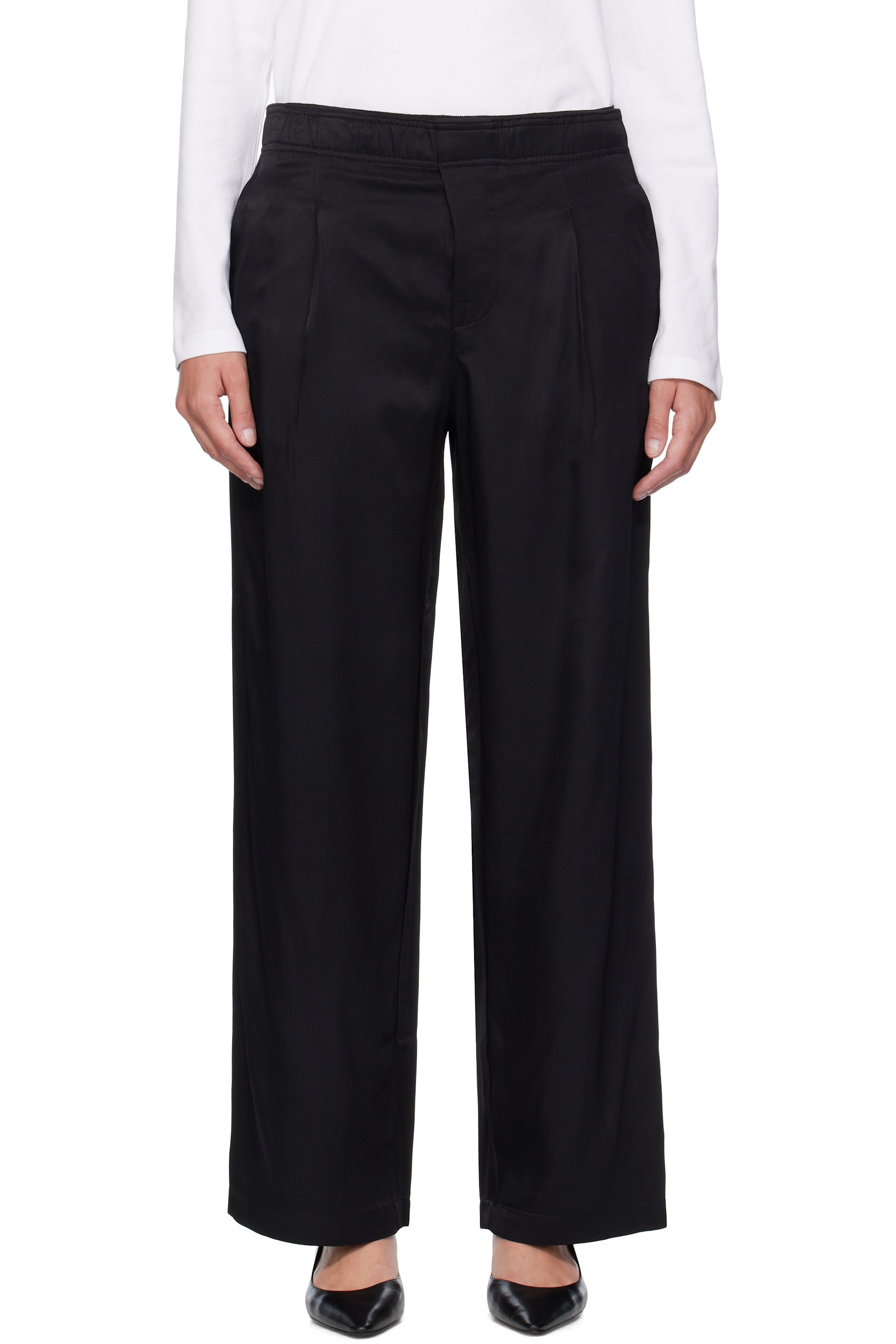 OUR LEGACY - Pantalon Robe noir