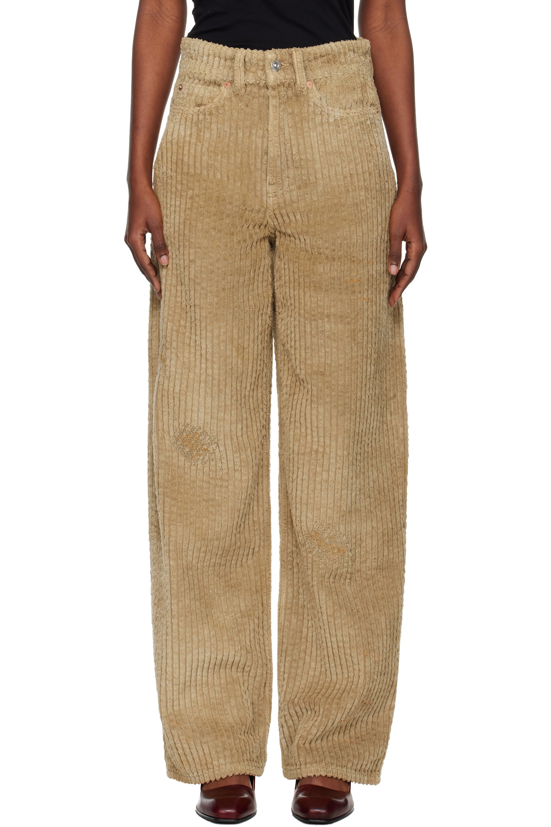 OUR LEGACY - Pantalon Full Cut beige