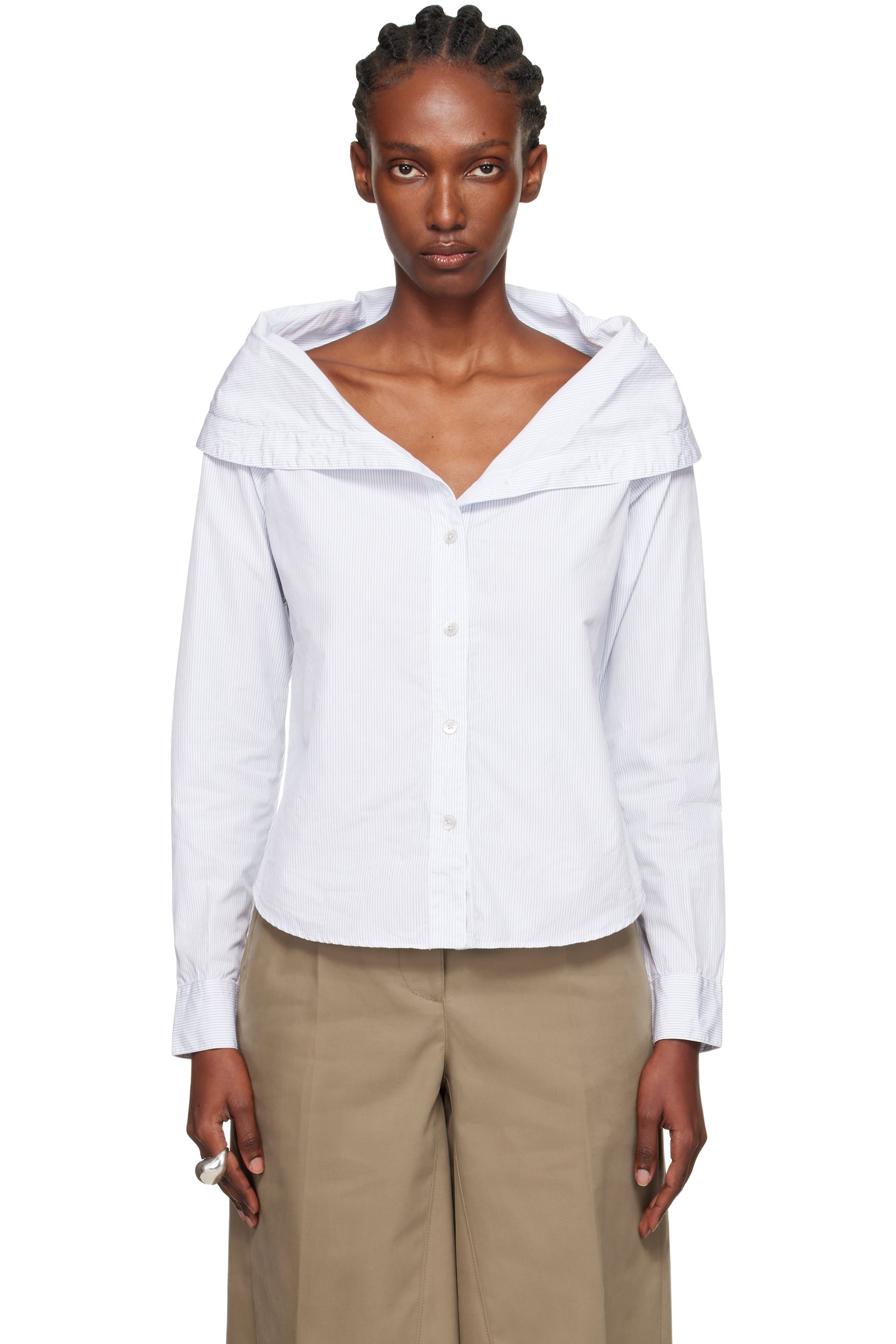 OUR LEGACY - Chemise Kaonashi bleue