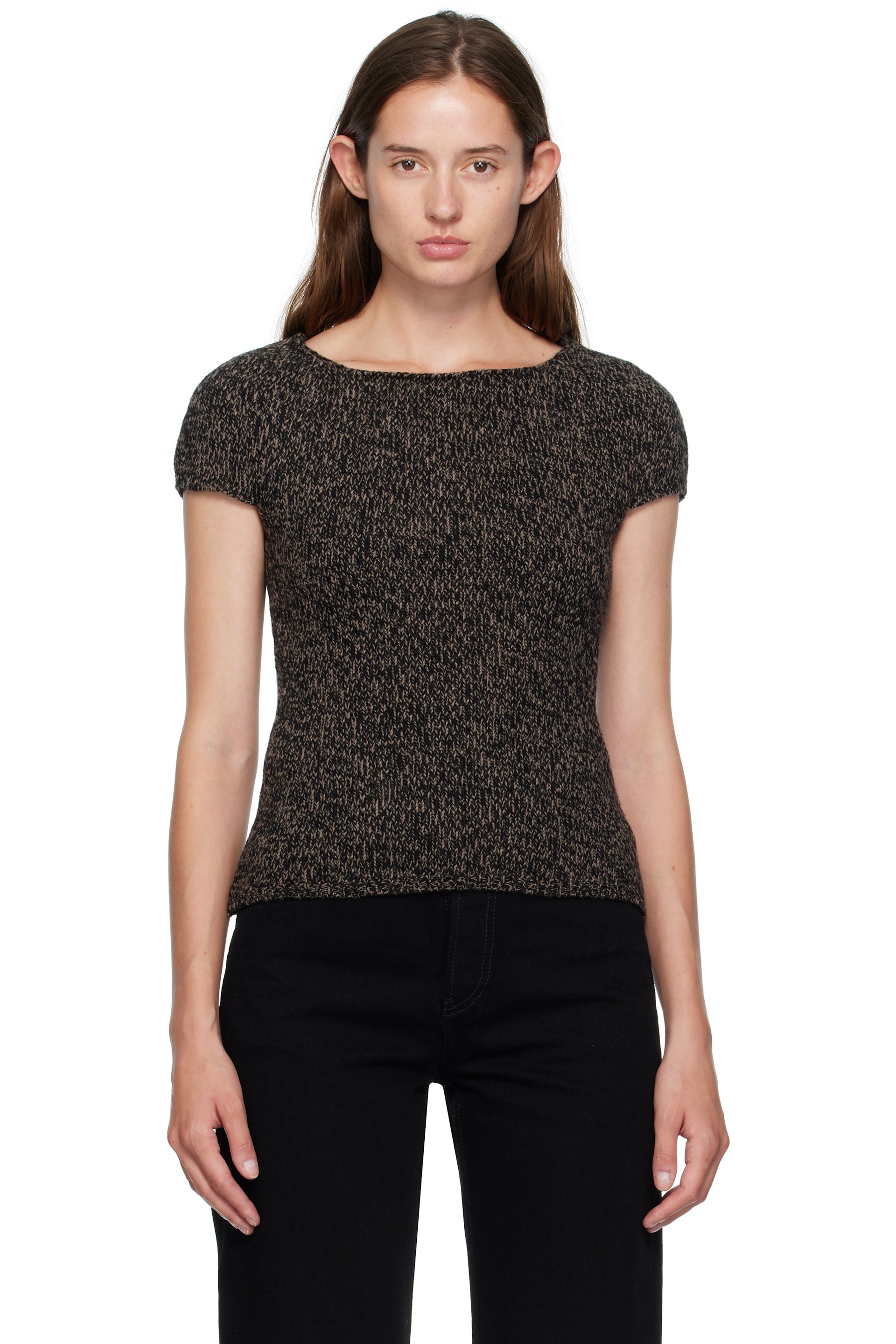 OUR LEGACY - Haut sculptural brun