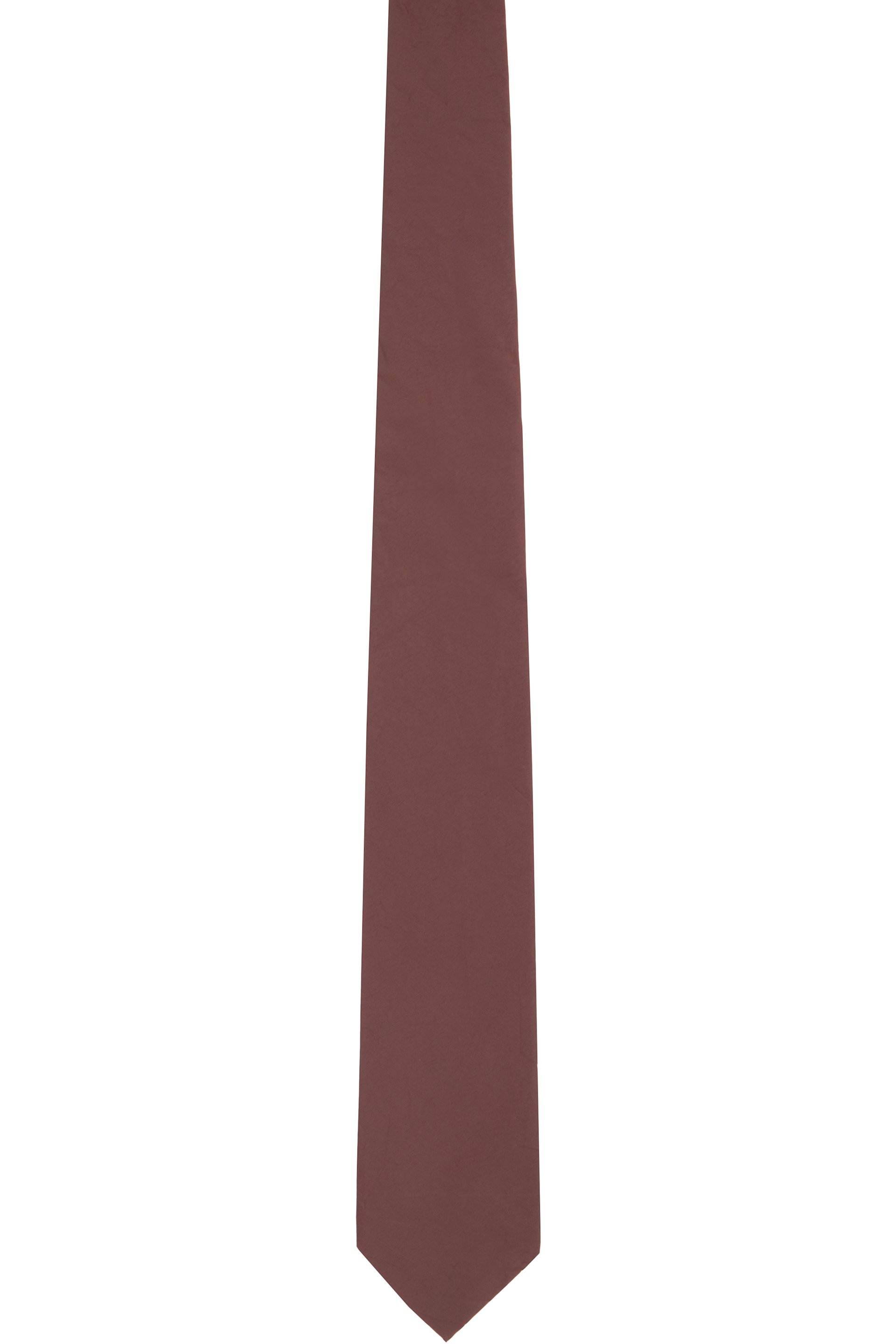 OUR LEGACY - Burgundy Crinkled Tie