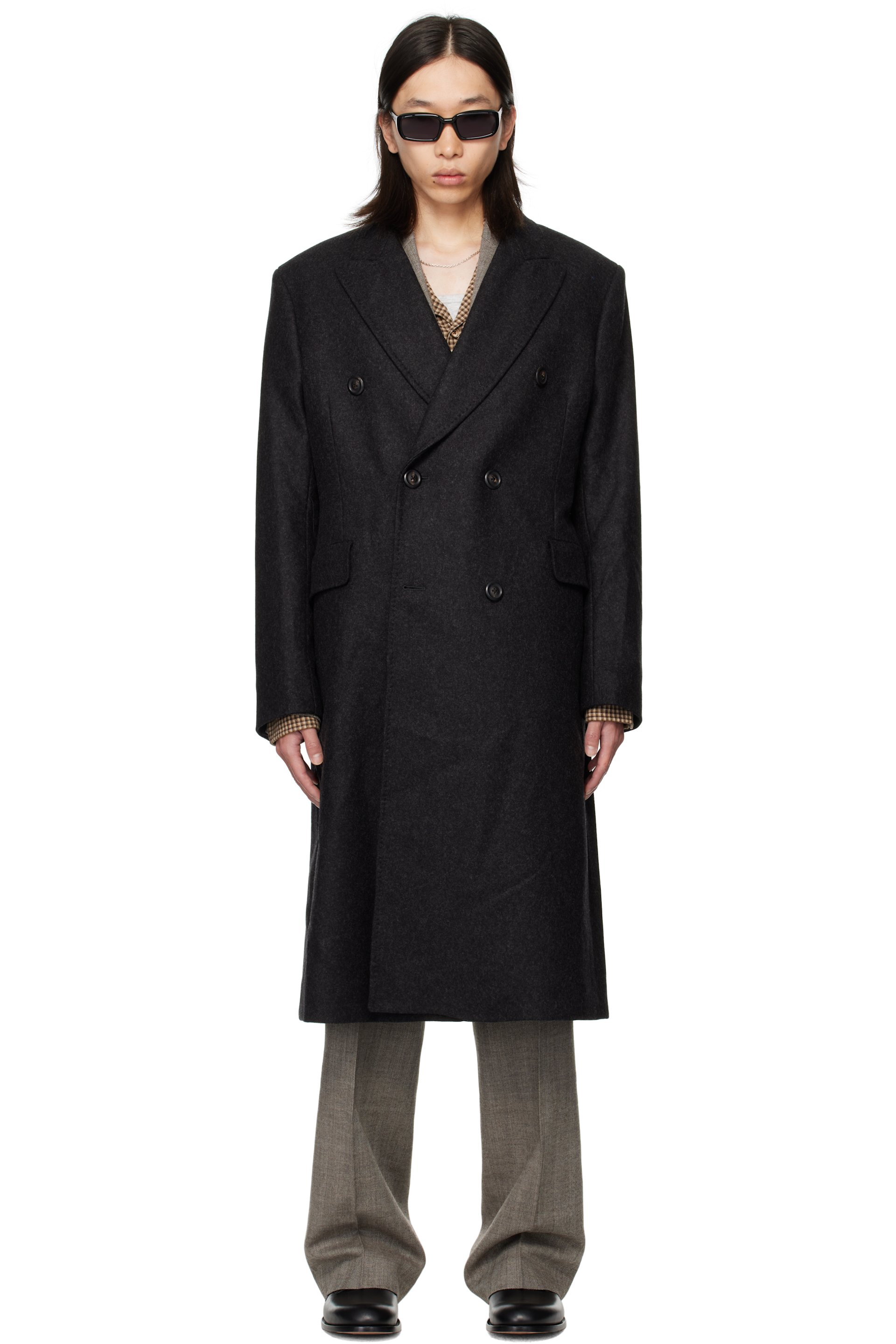 OUR LEGACY - Gray Whale Coat