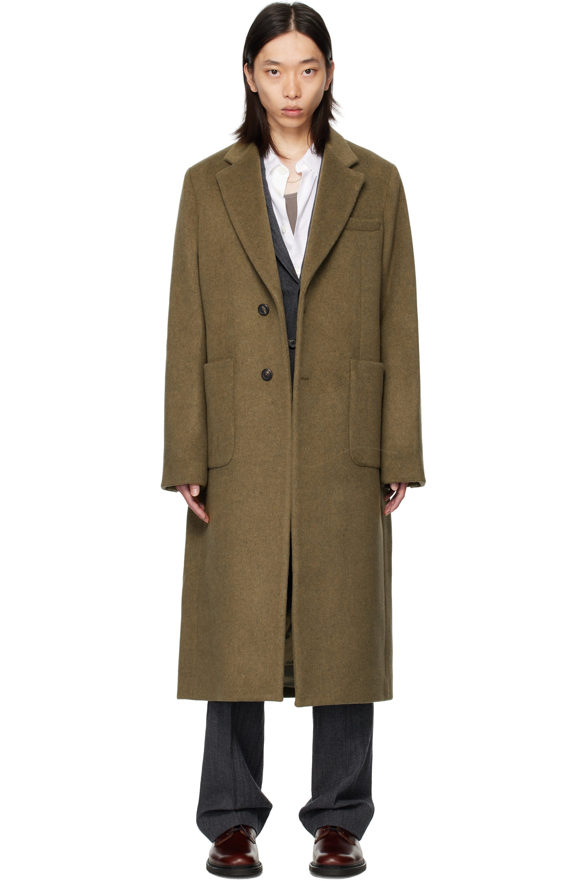 OUR LEGACY - Khaki Robe Over Coat