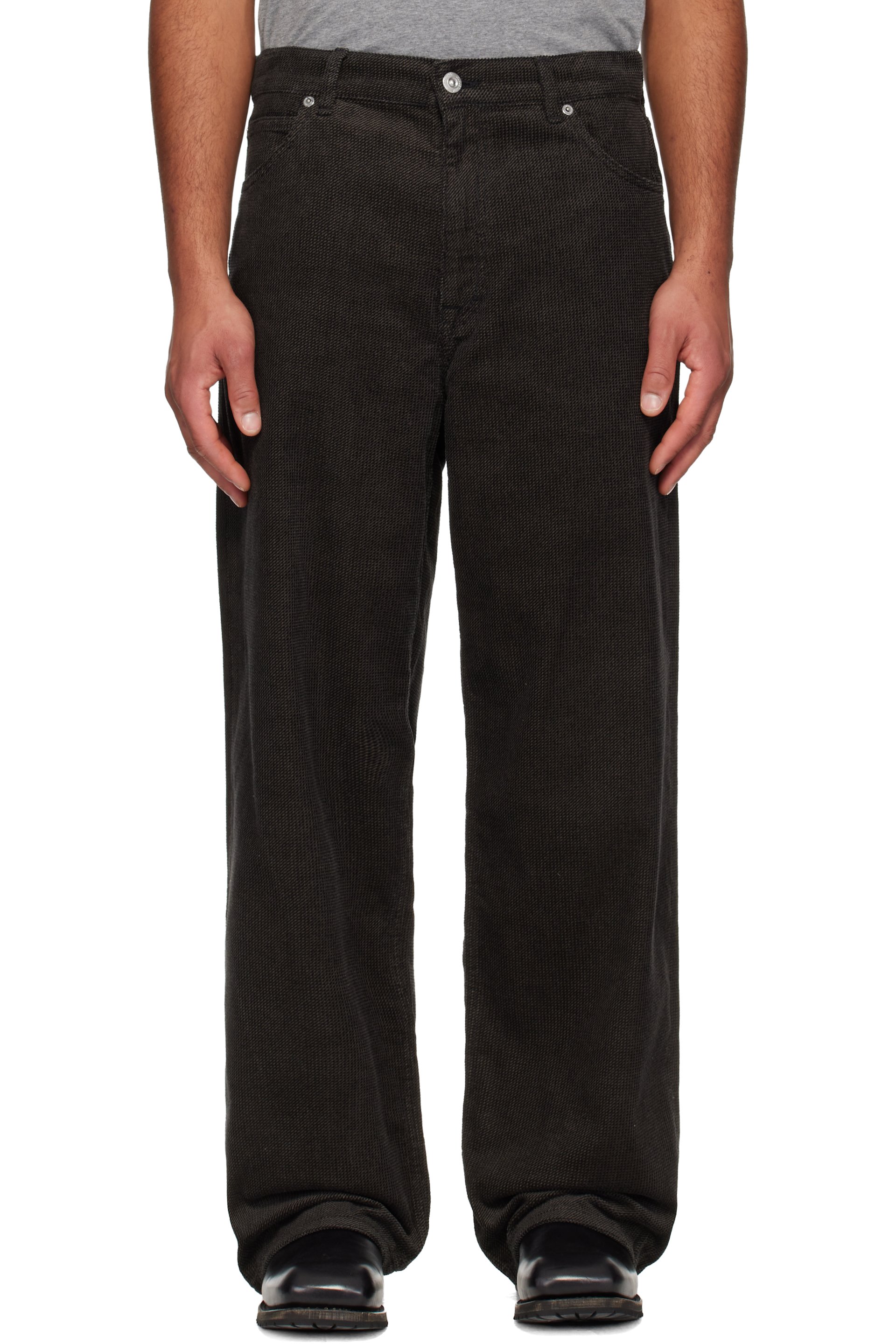 OUR LEGACY - Brown Vast Cut Trousers