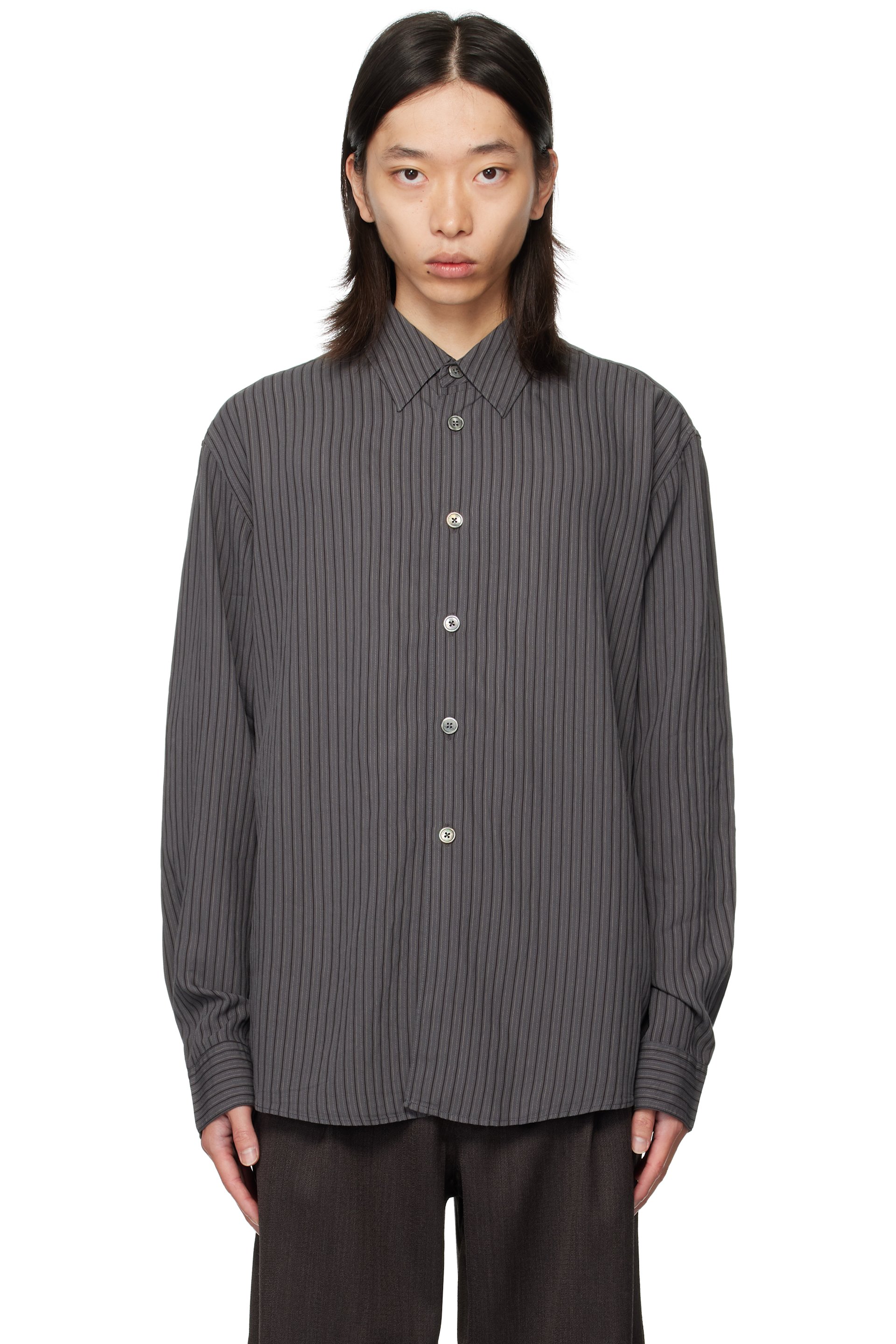 OUR LEGACY - Gray Beyond Shirt