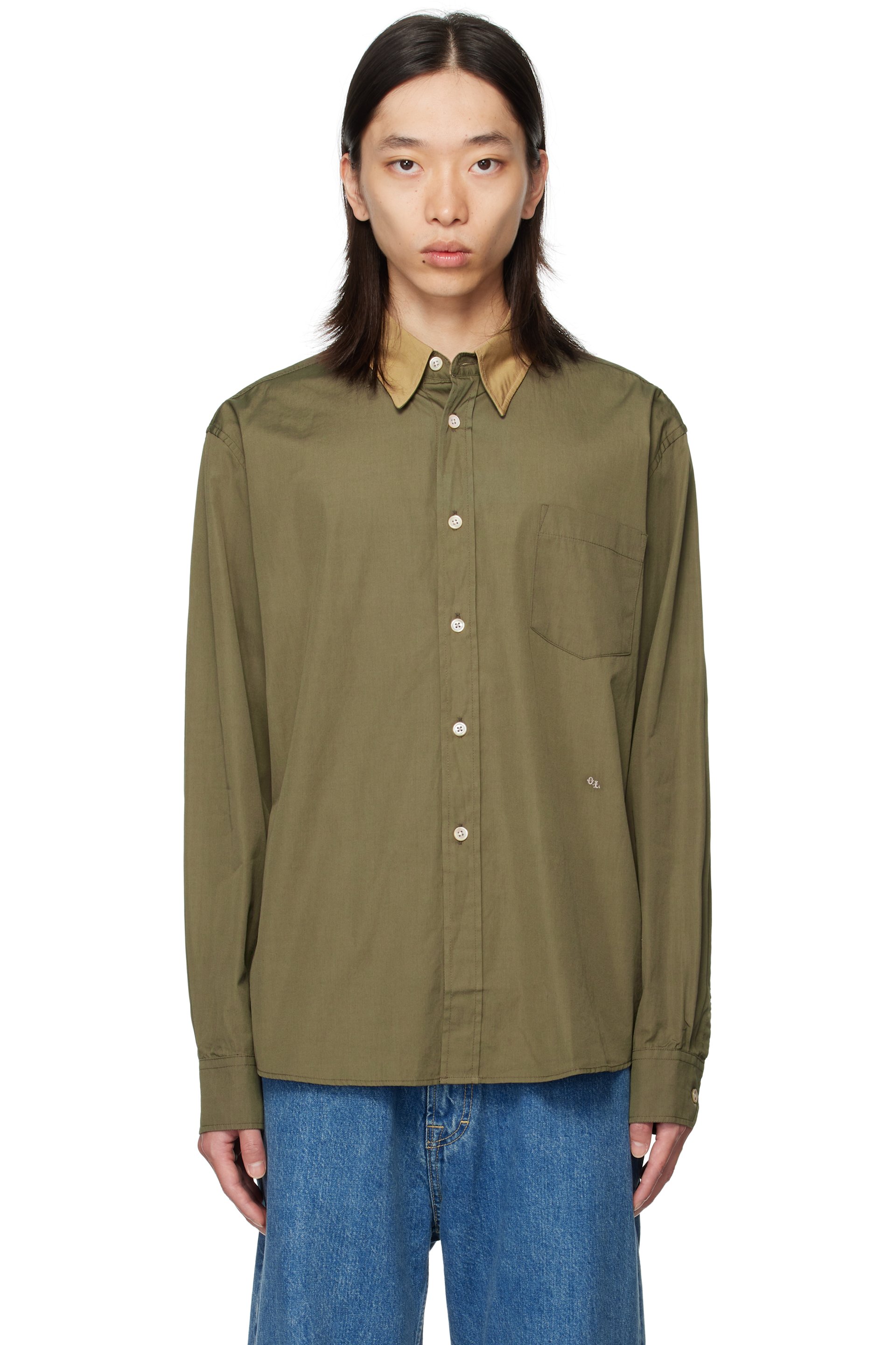 OUR LEGACY - Khaki Beyond BD Shirt