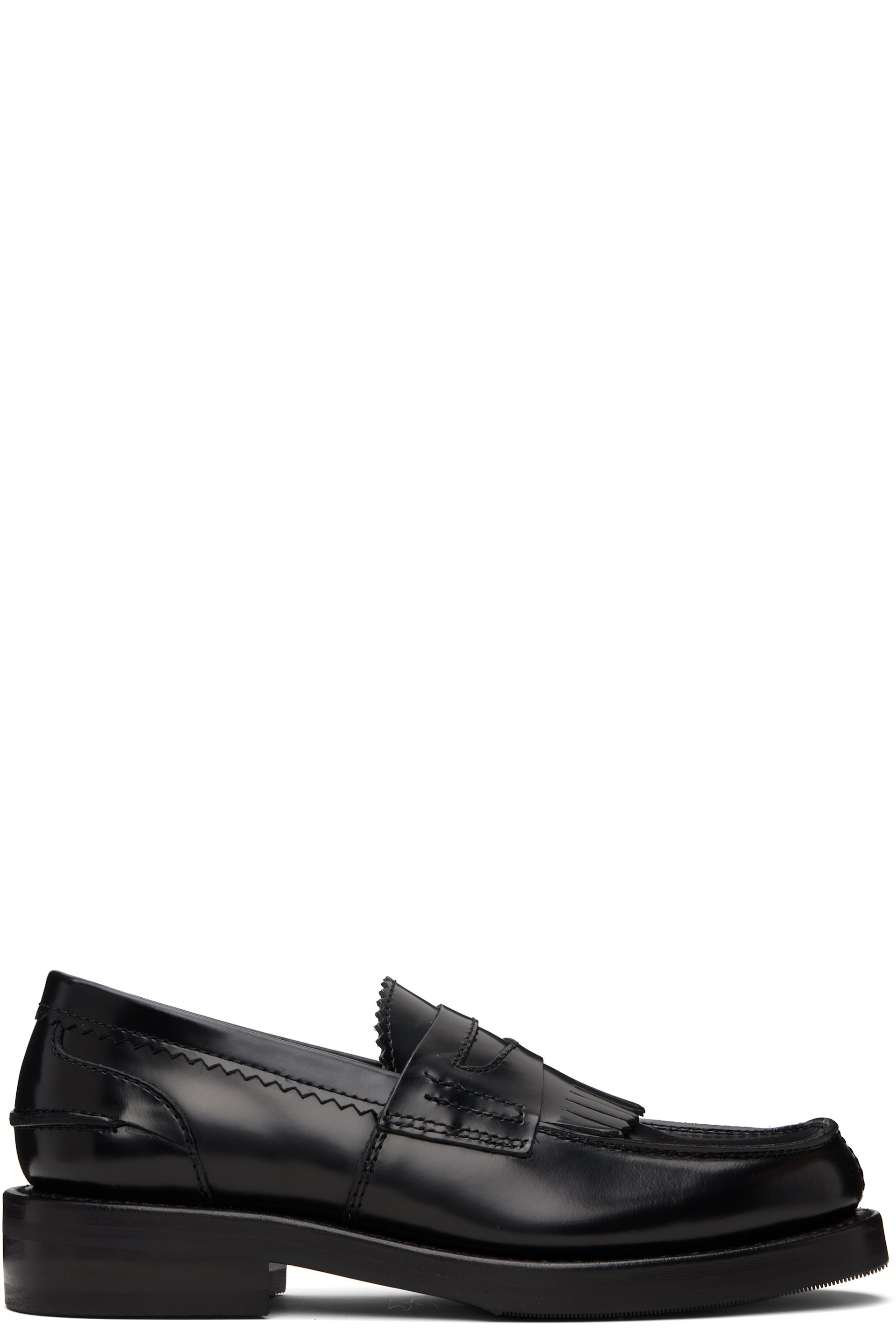 OUR LEGACY - Black Leather Loafers