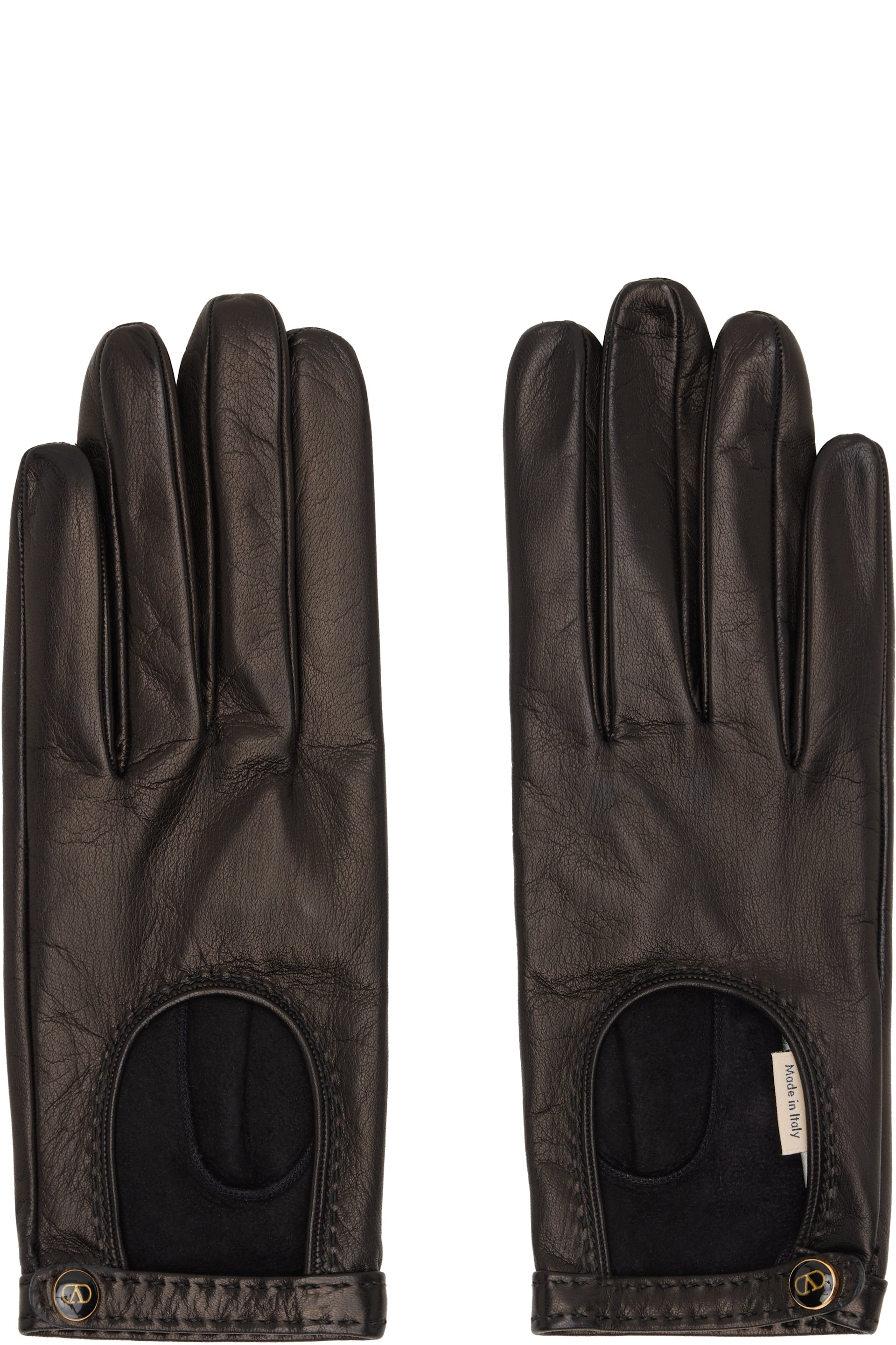 Valentino Garavani - Black Lambskin Gloves