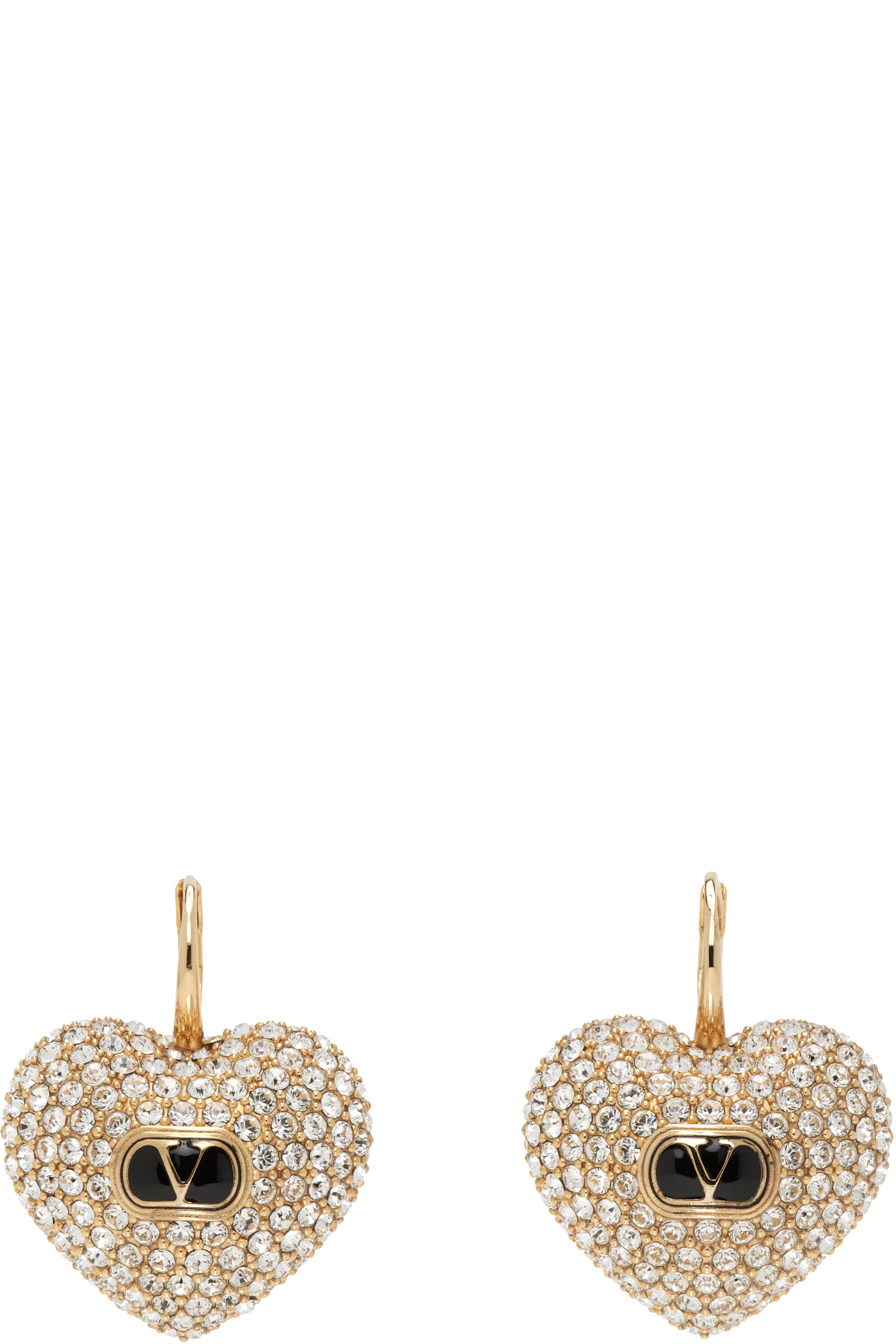 Valentino Garavani - Boucles d'oreilles Cœur royal