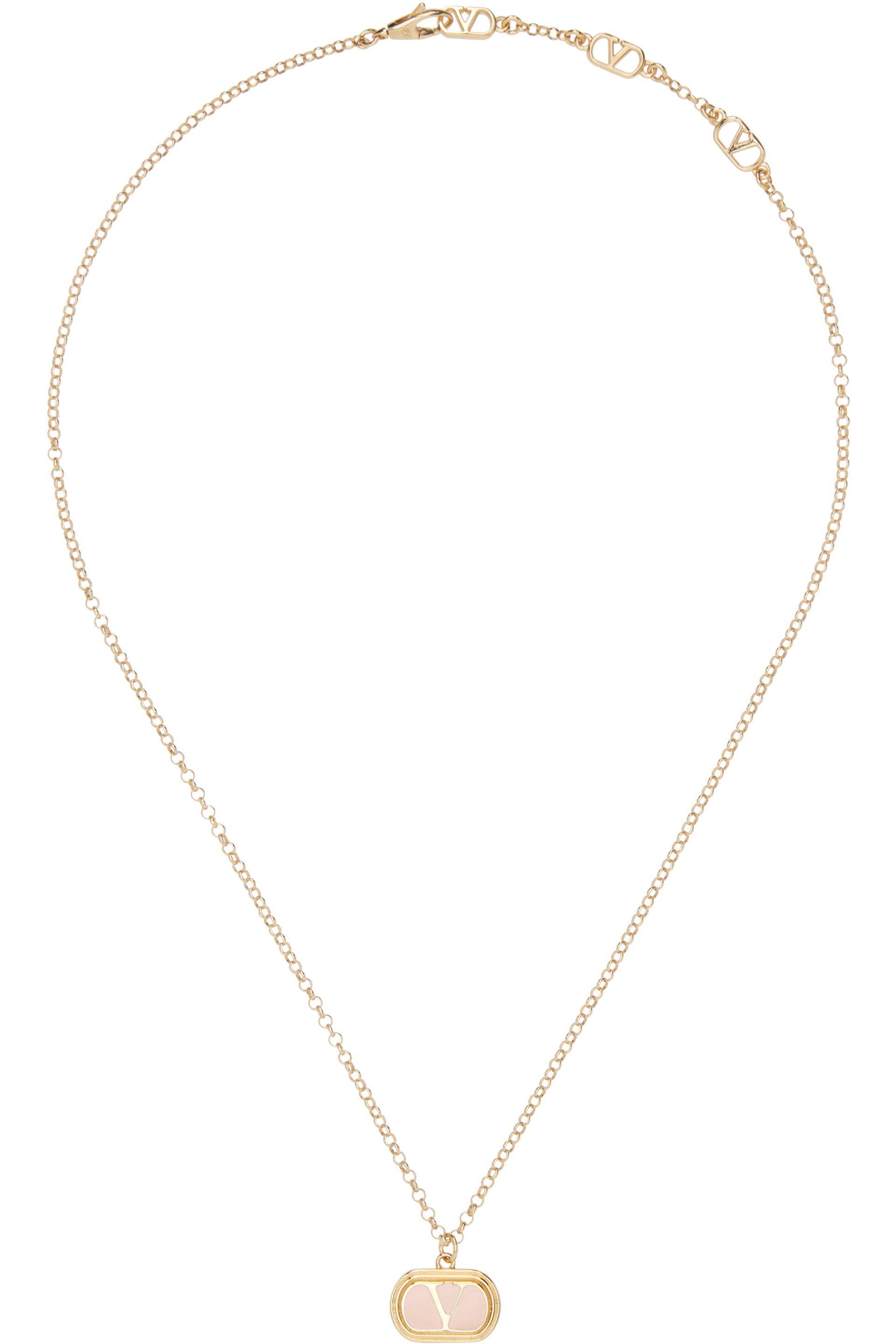 Valentino Garavani - Collier à logo en V