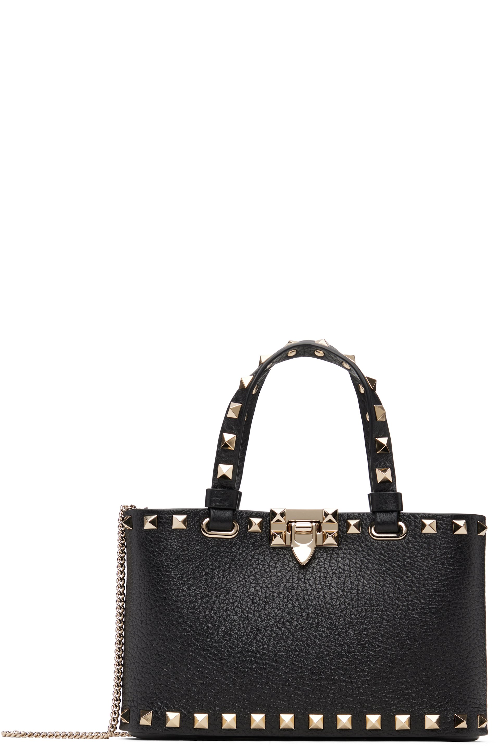 Valentino Garavani - Mini sac noir à clous Rockstud