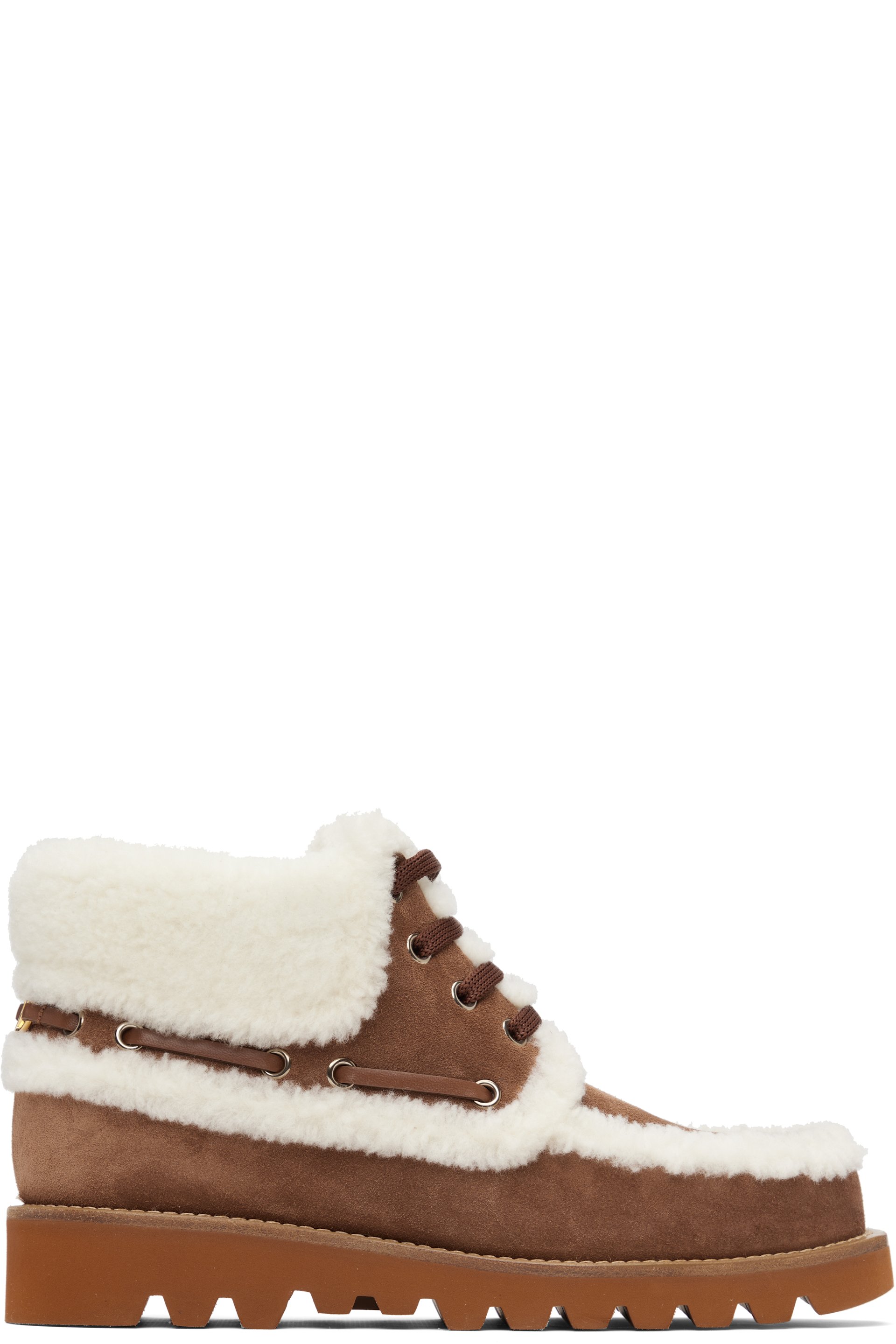 Valentino Garavani - Brown Palm Avenue Ankle Boots