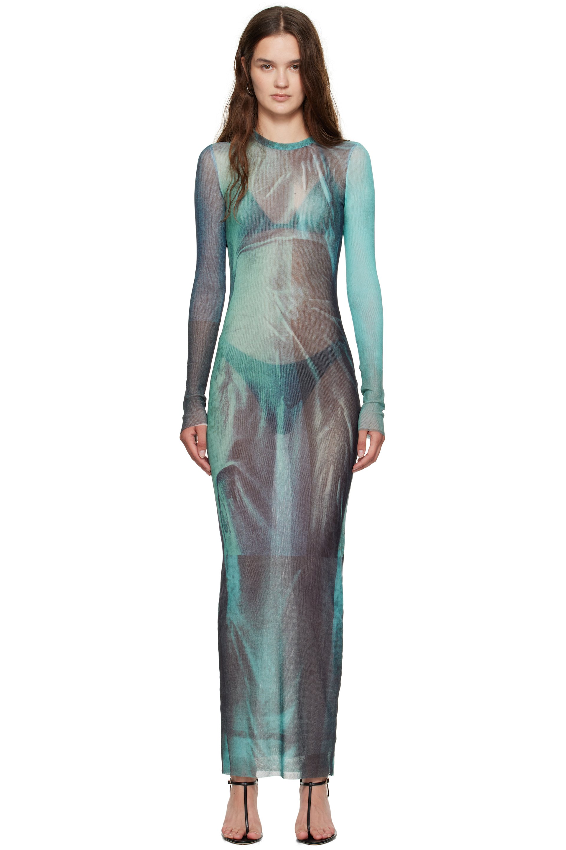 gautier dresses Elegant Backless Halter Dress – Victoria Ronaldo main image 0