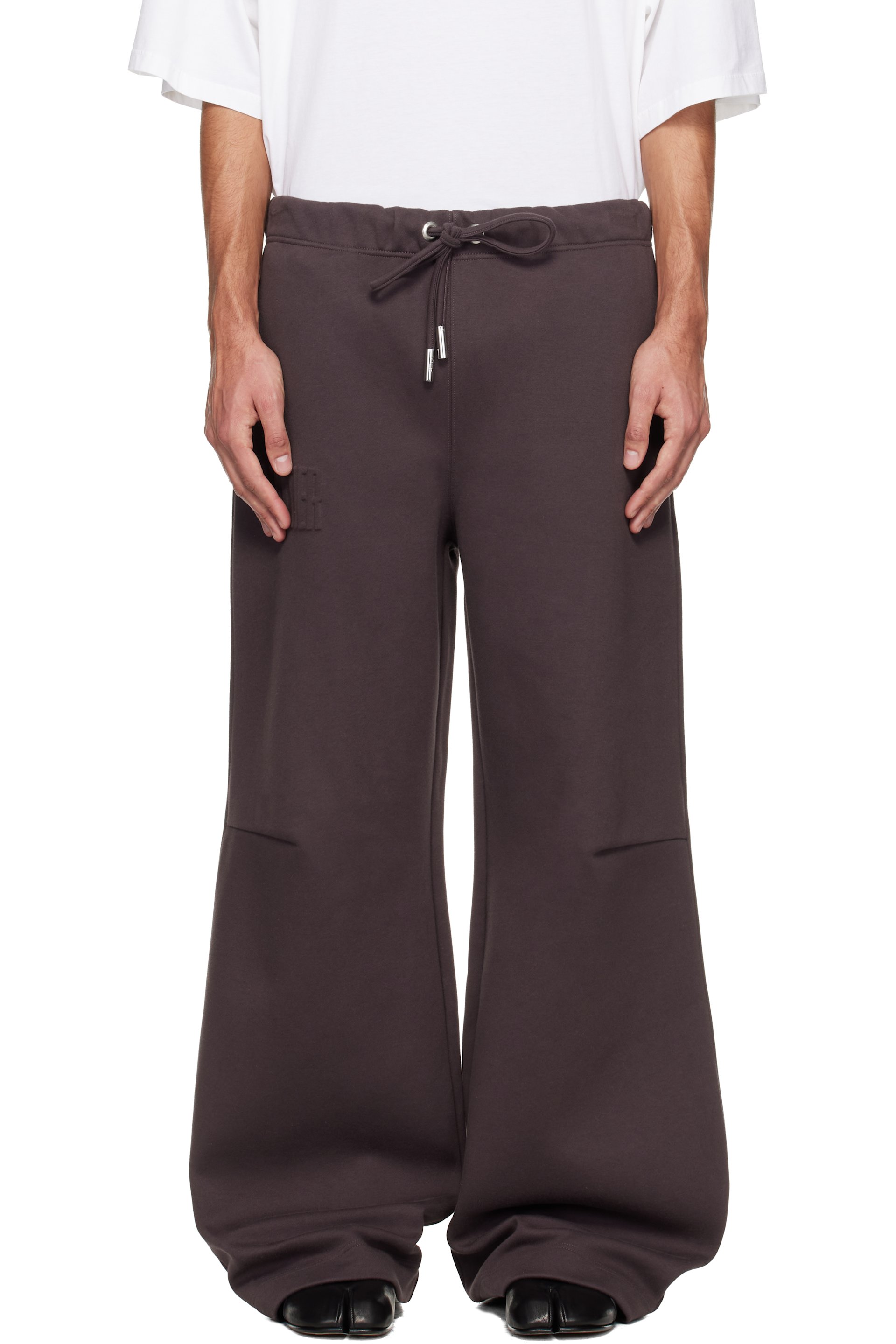 Jean Paul Gaultier - Brown 'The Embossed Gaultier' Lounge Pants
