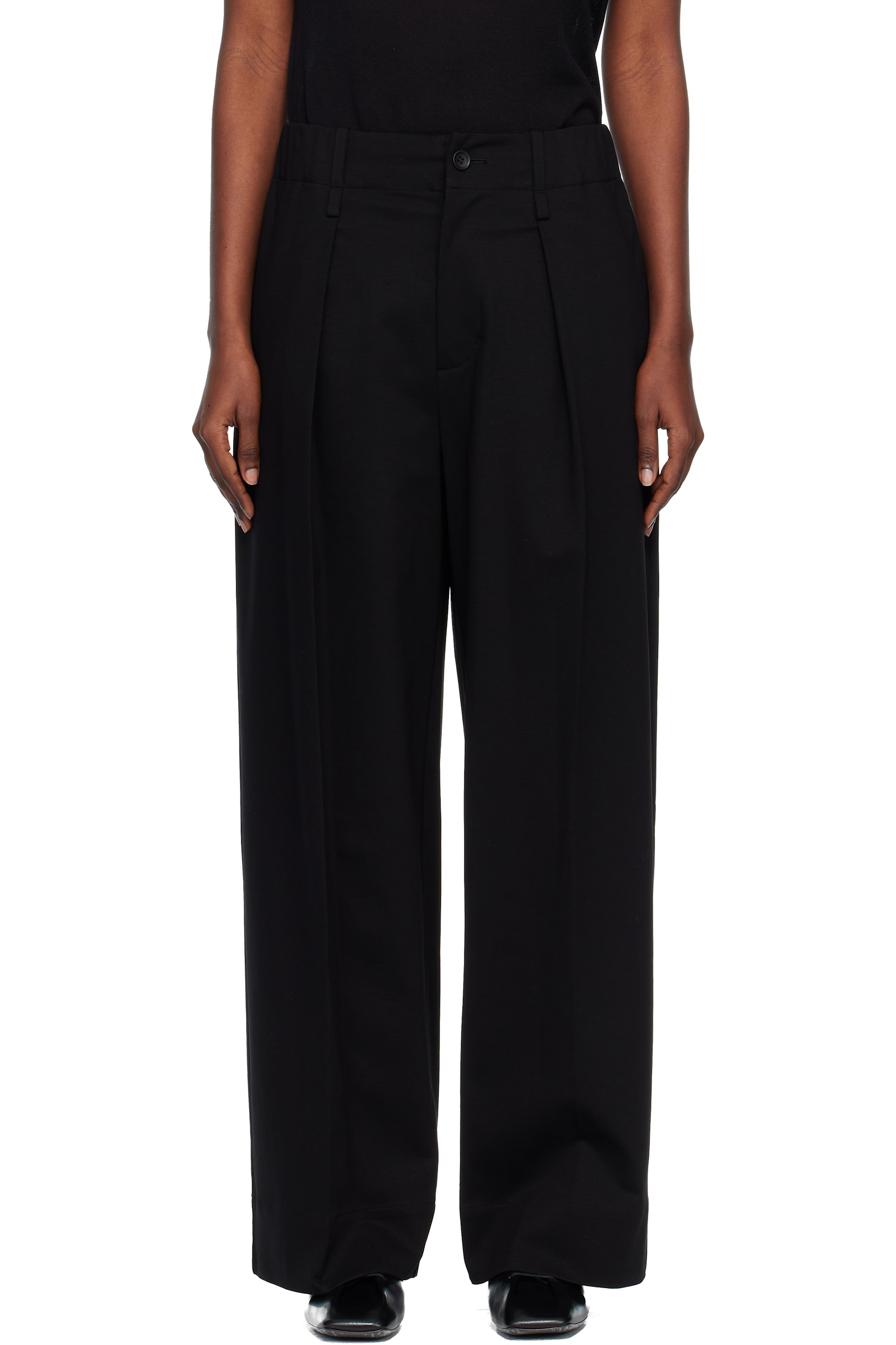 Issey Miyake - Pantalon noir - Ensemble