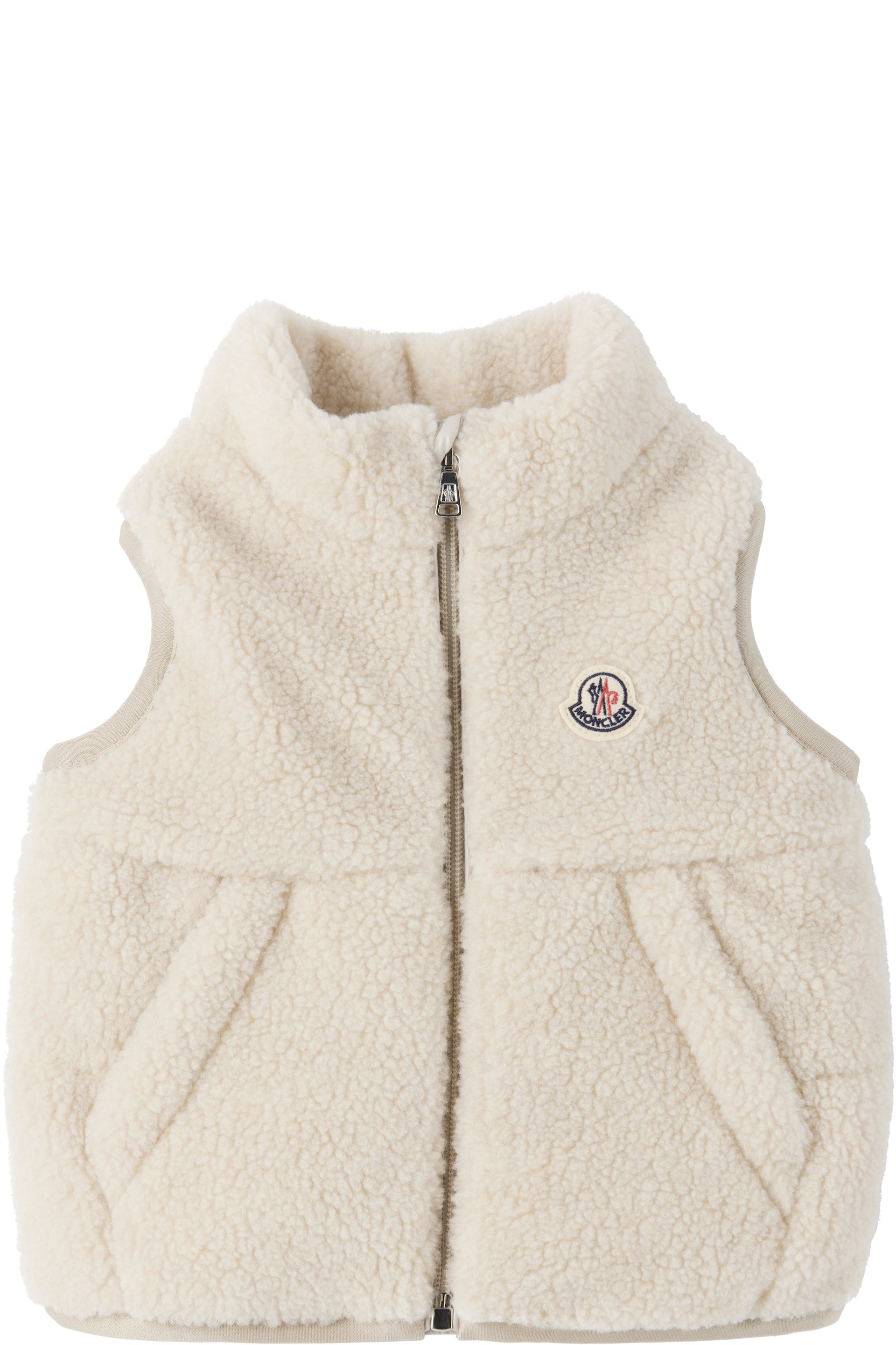 Moncler Enfant - Baby Beige Ernst Down Vest