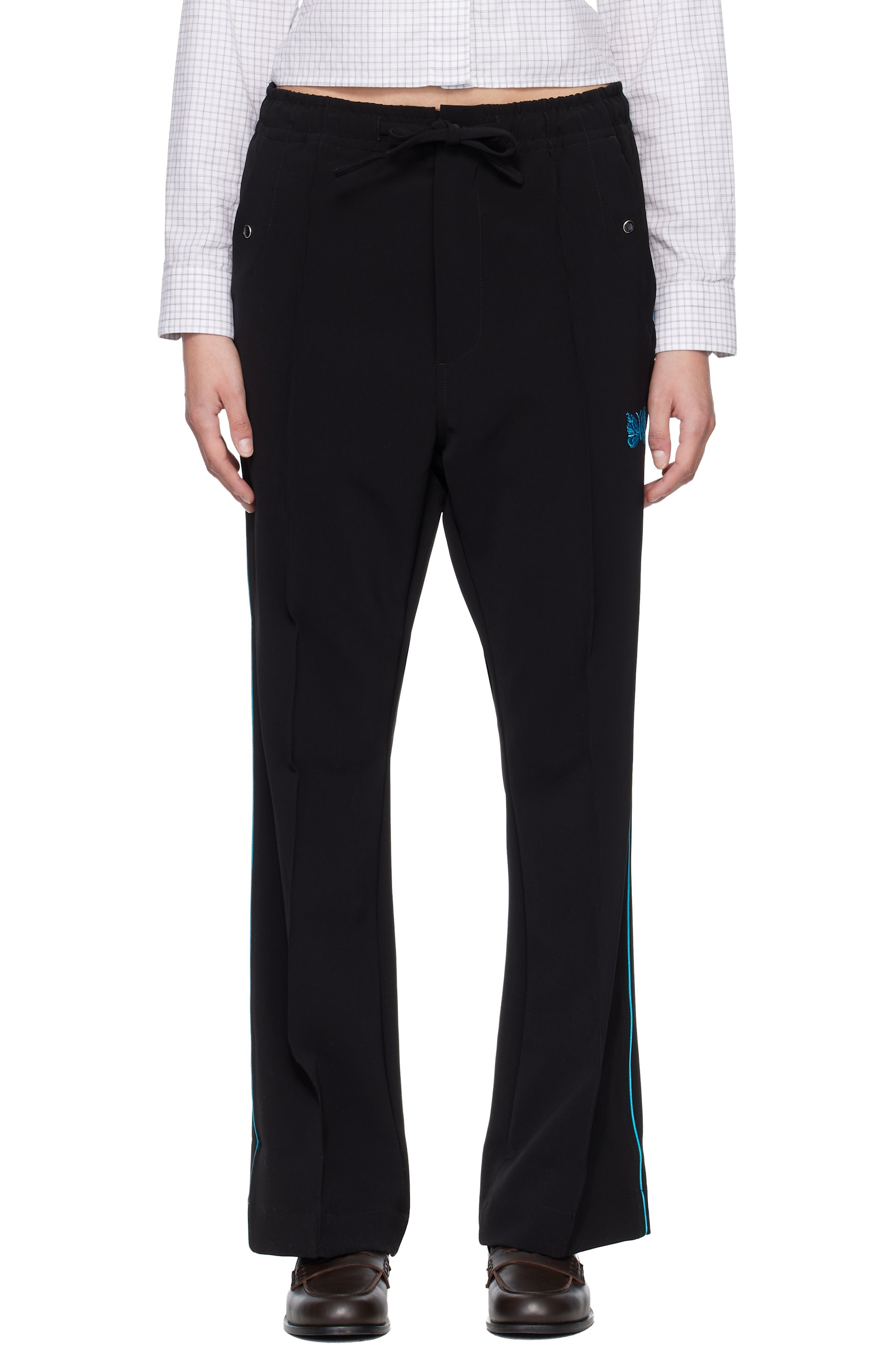 NEEDLES - Black Piping Cowboy Lounge Pants