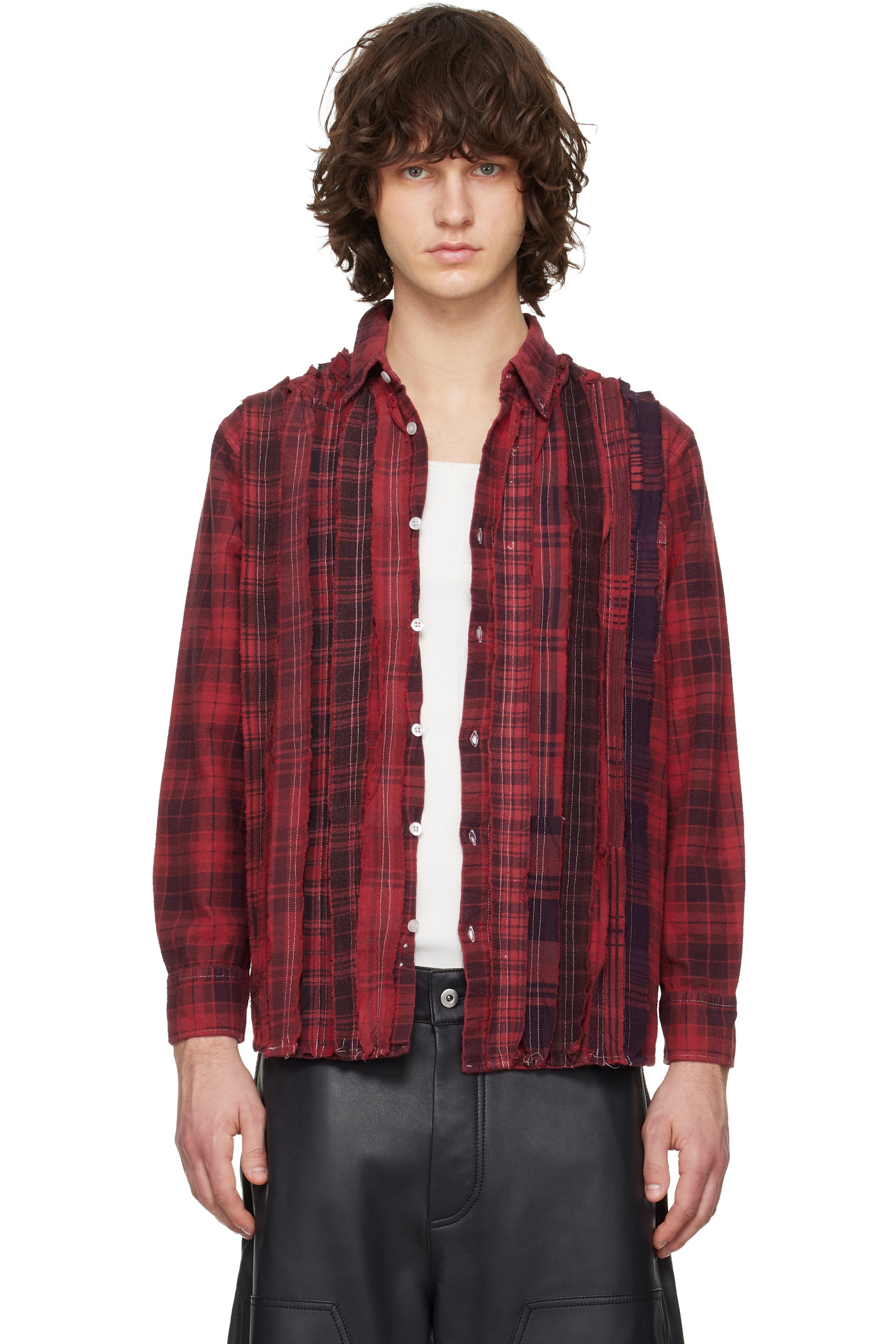 メンズ用 NEEDLES シャツ | SSENSE 日本 メンズ用 NEEDLES シャツ | SSENSE 日本