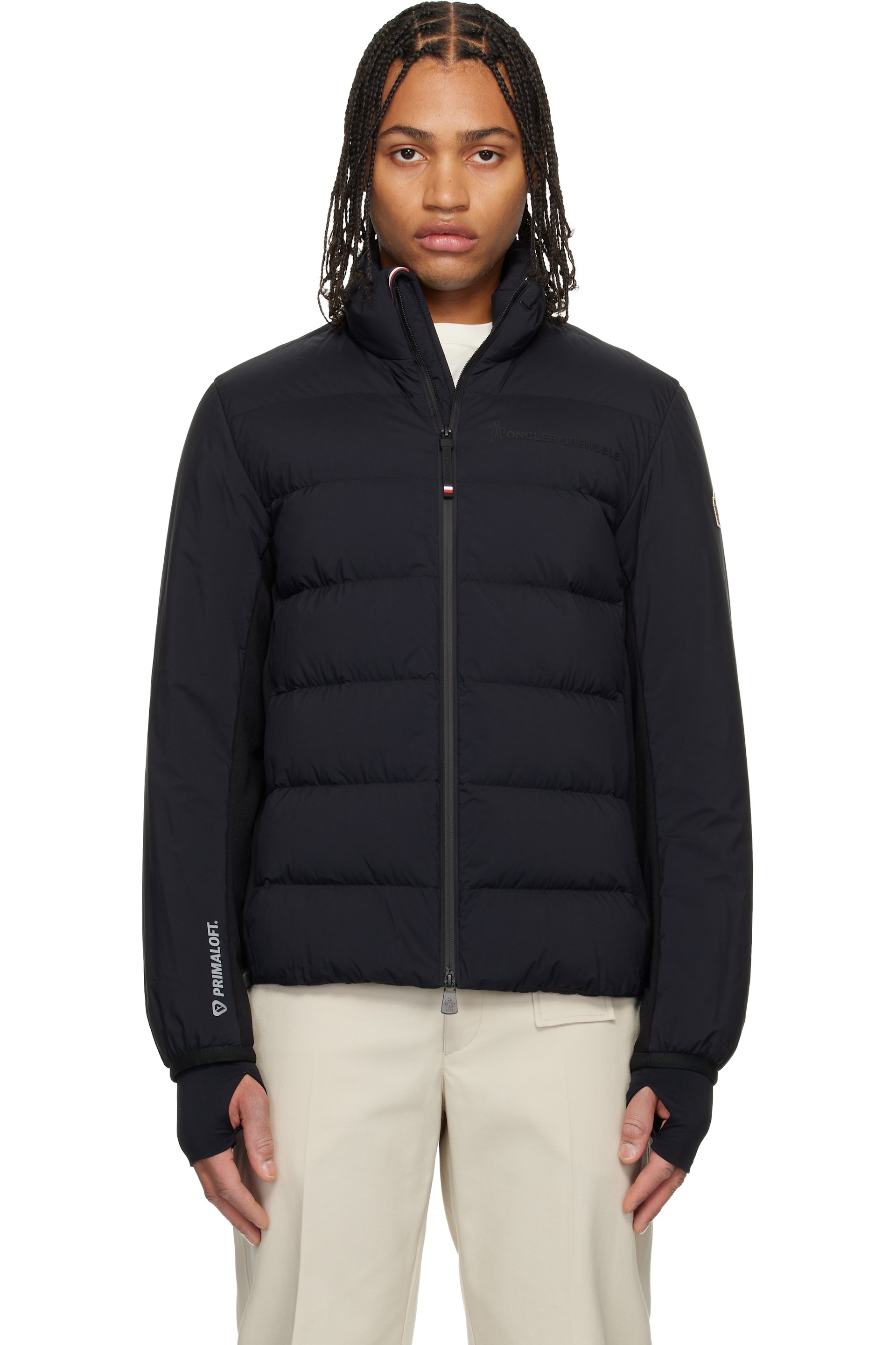Moncler Grenoble - Black Araripe Mid-Layer Down Jacket