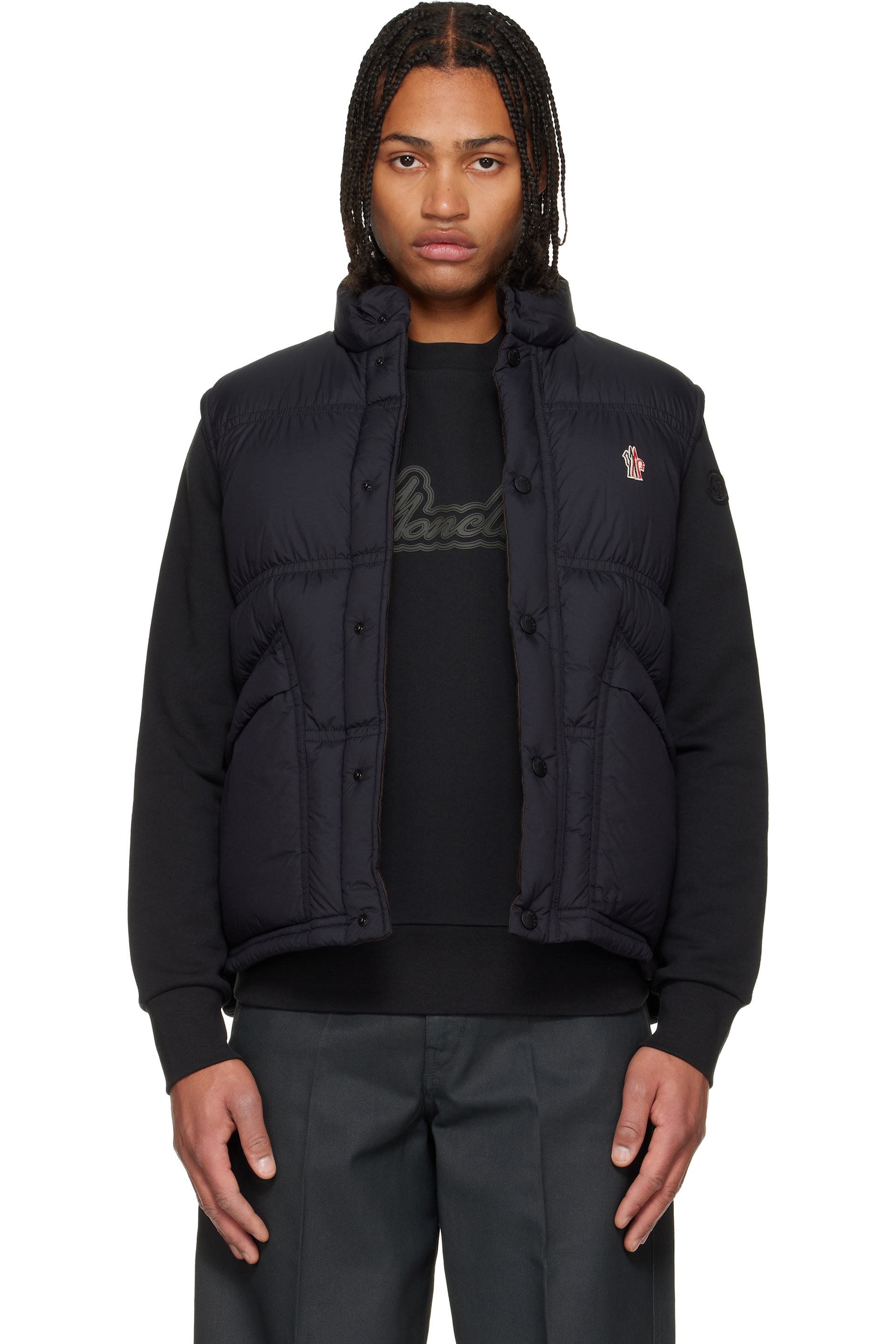 Moncler Grenoble - Black Aul Down Vest