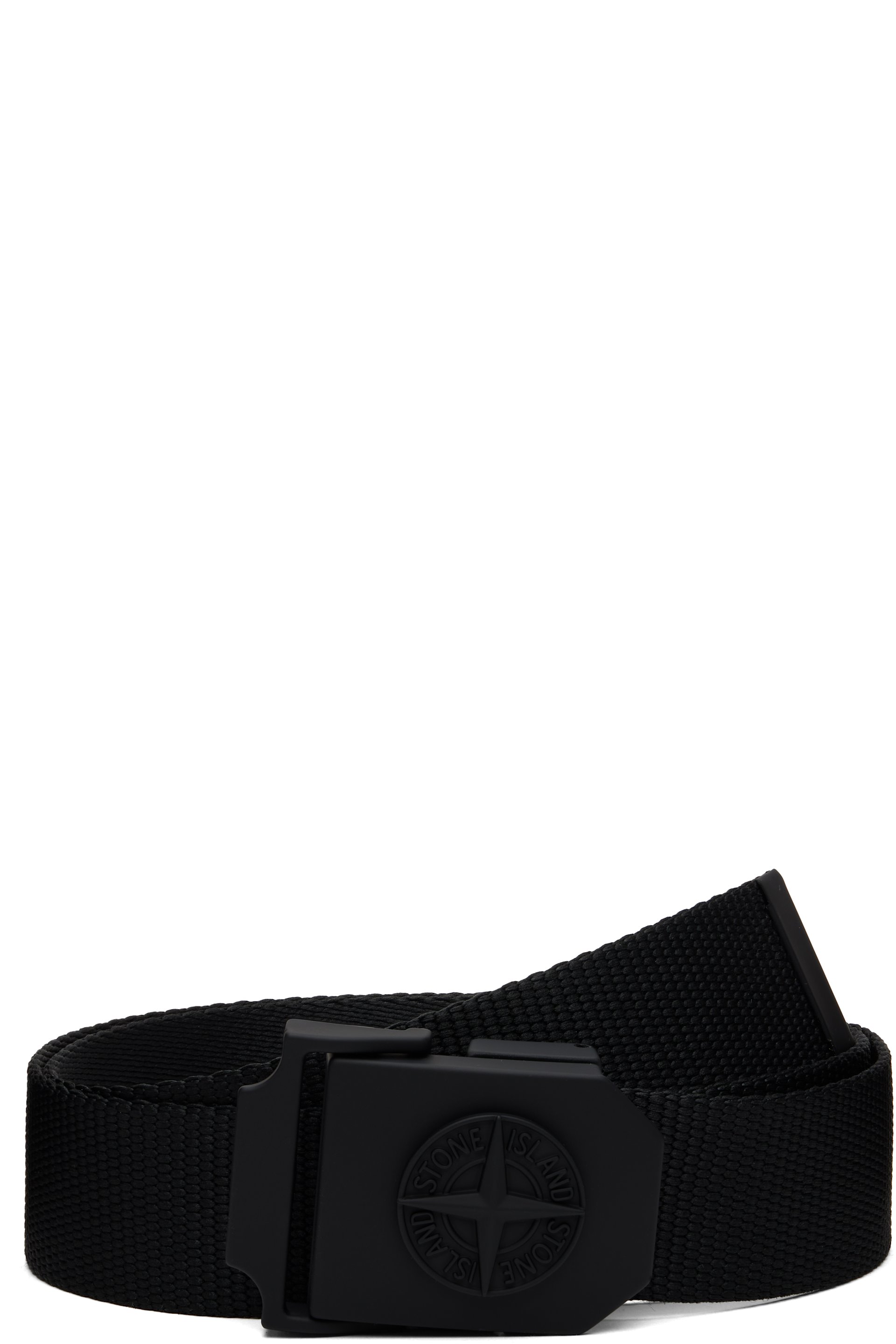 Stone Island - Black 9300940 Nylon Tape Belt