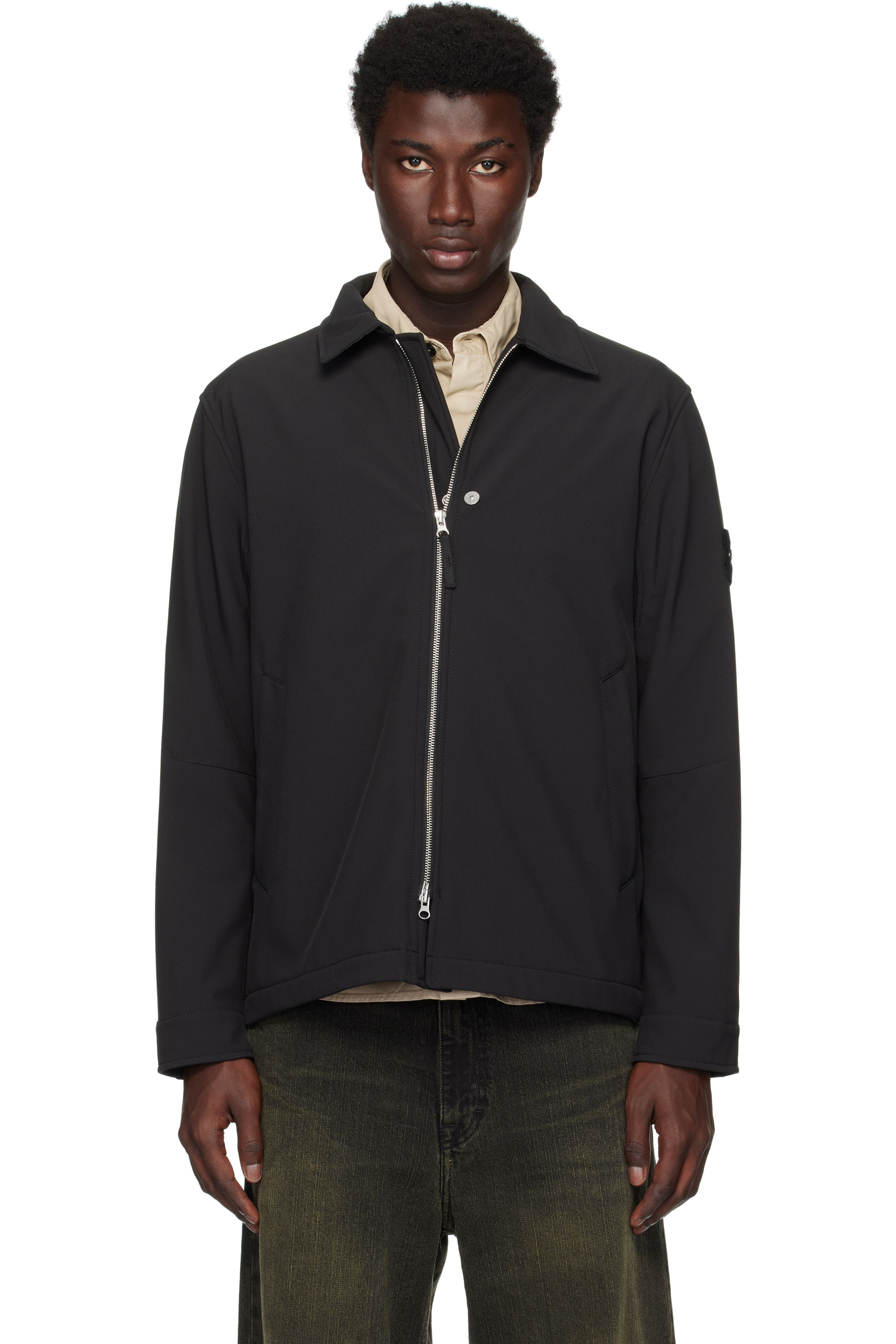 Stone Island - Coquille souple Q100003 noire