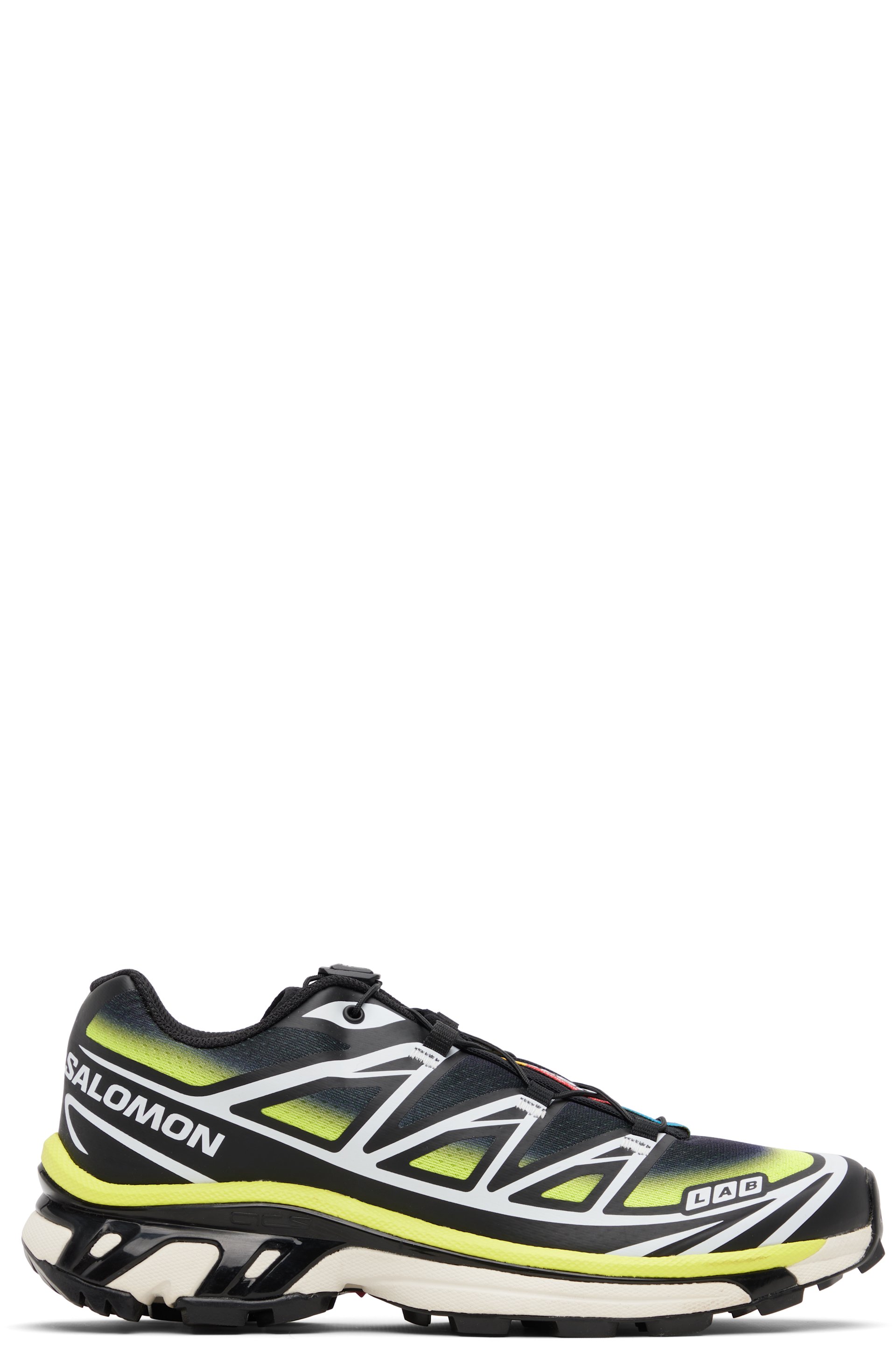 Salomon - Black & Green XT-6 Skyline Sneakers