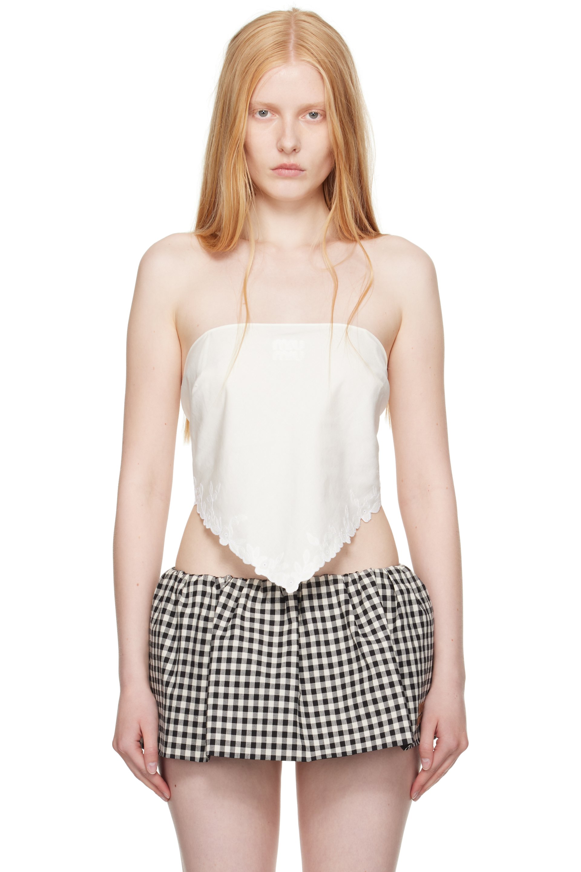Miu Miu Tank Tops & Camisoles for Women | SSENSE Canada