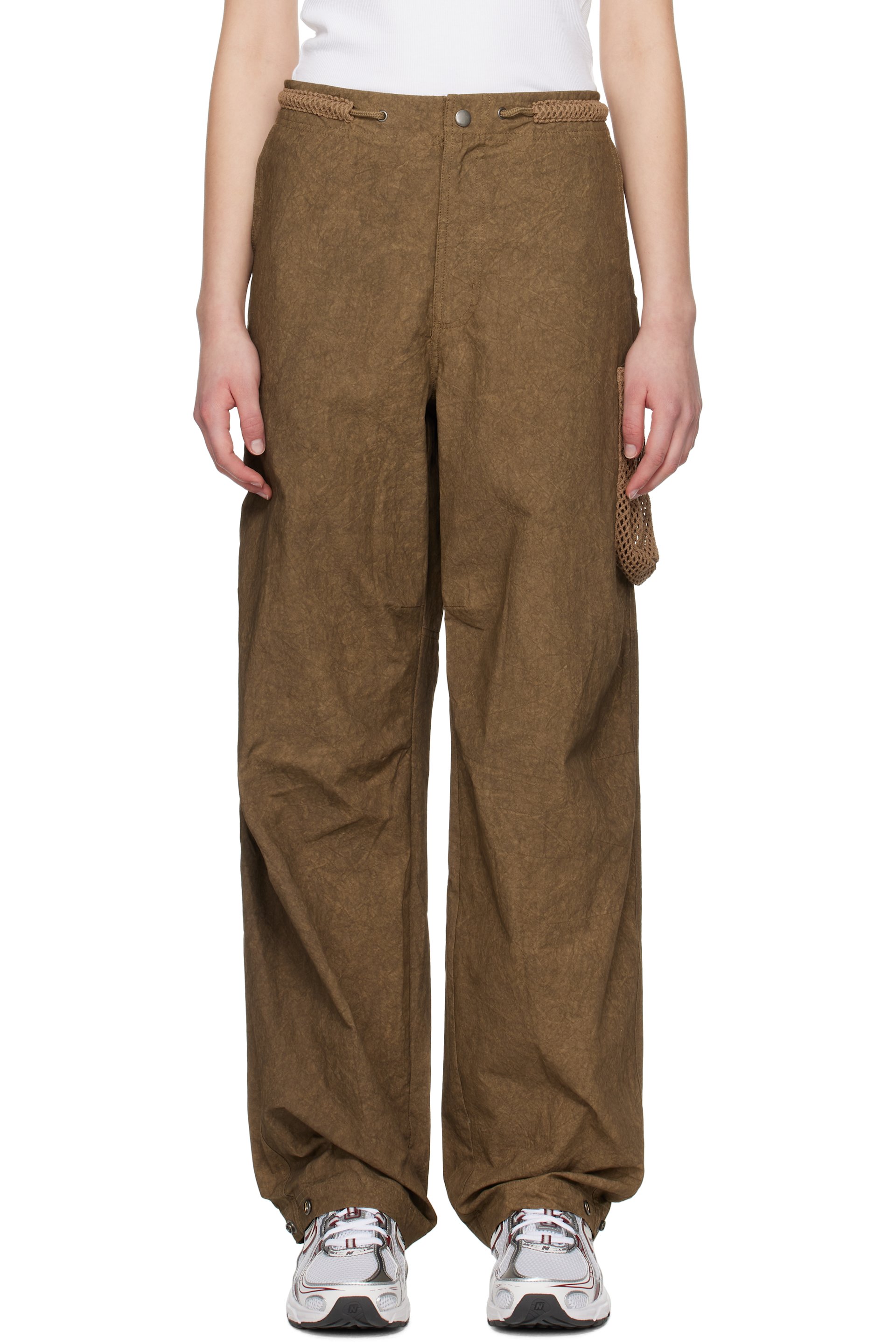 Dime - Brown Trooper Trousers