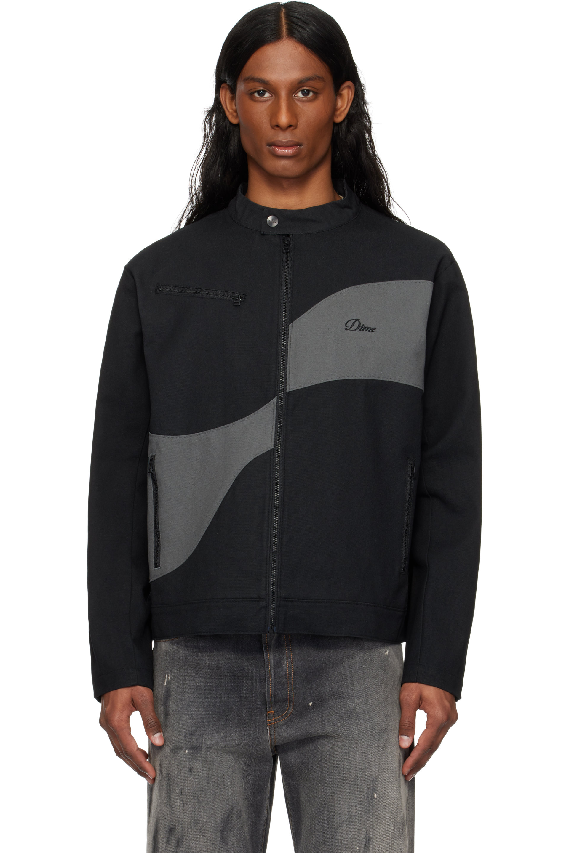 Dime - Black Moto Jacket