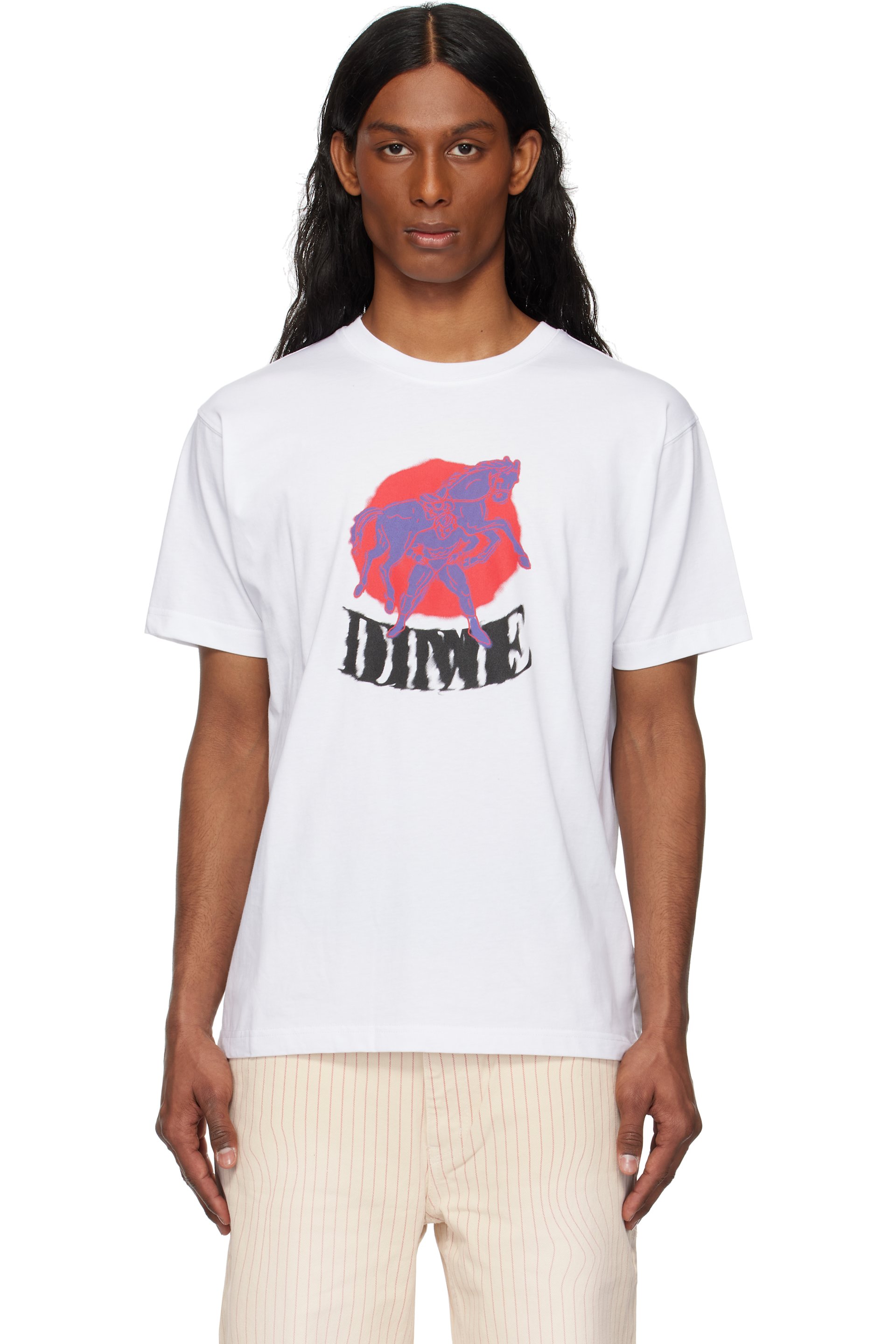 Dime - White Horseplay T-shirt