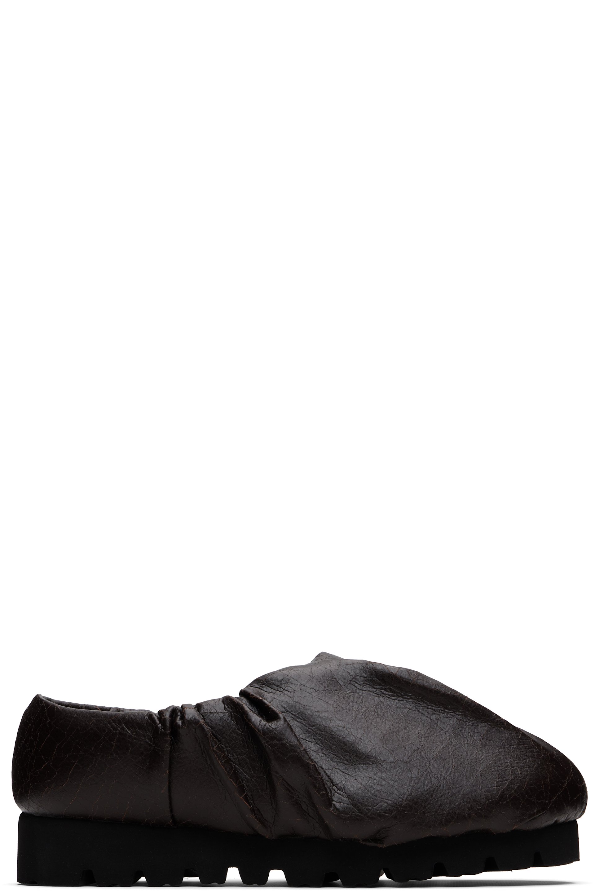 YUME YUME - Brown Camp Low Loafers