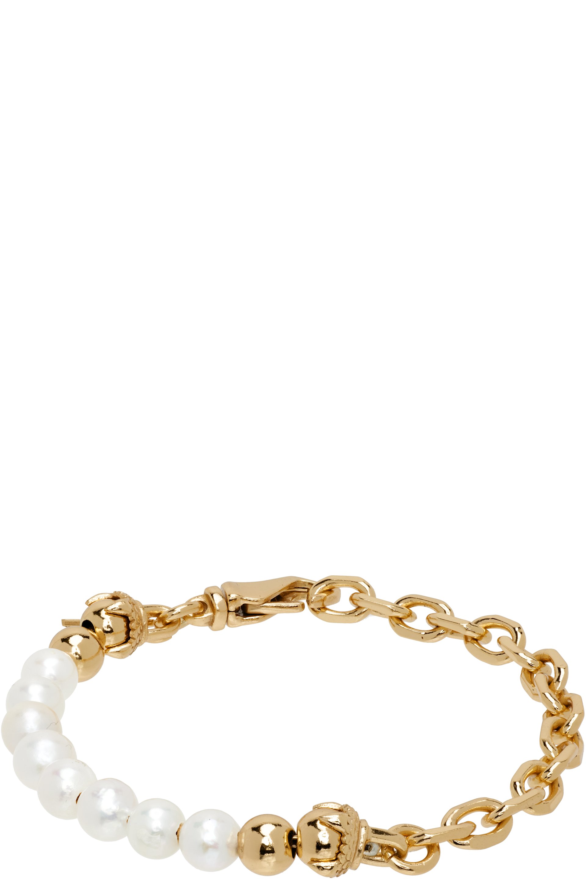 Emanuele Bicocchi - SSENSE Exclusive Pearl Bracelet