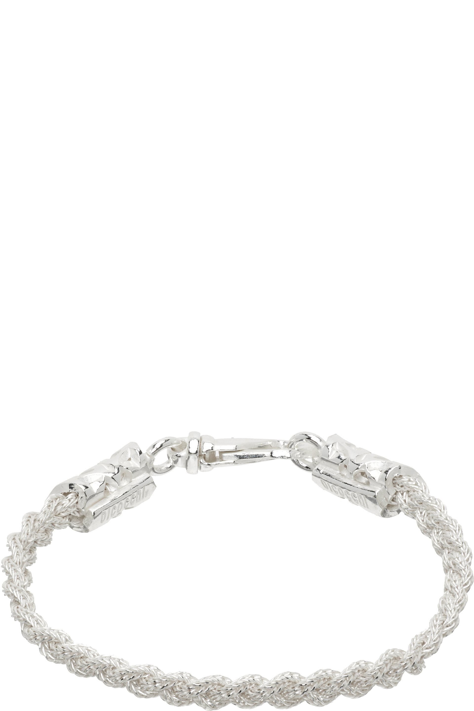 Emanuele Bicocchi - 3-Wire Ice Braid Bracelet