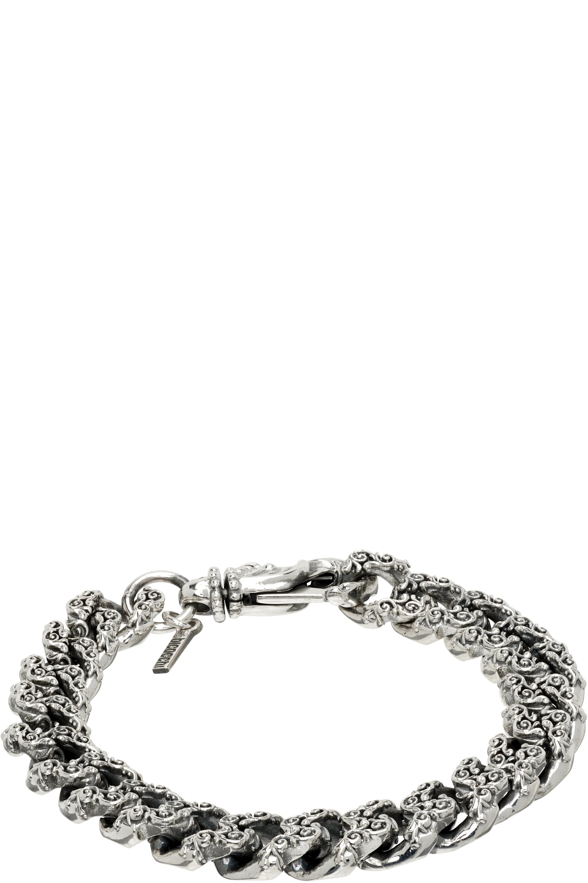 Emanuele Bicocchi - Small Flourish Chain Bracelet