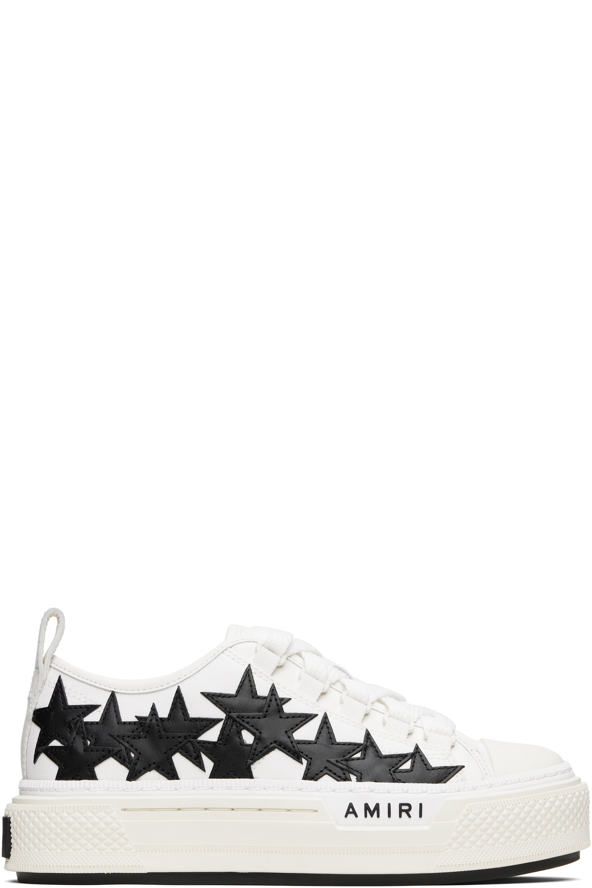 AMIRI - White & Black Stars Court Low Sneakers