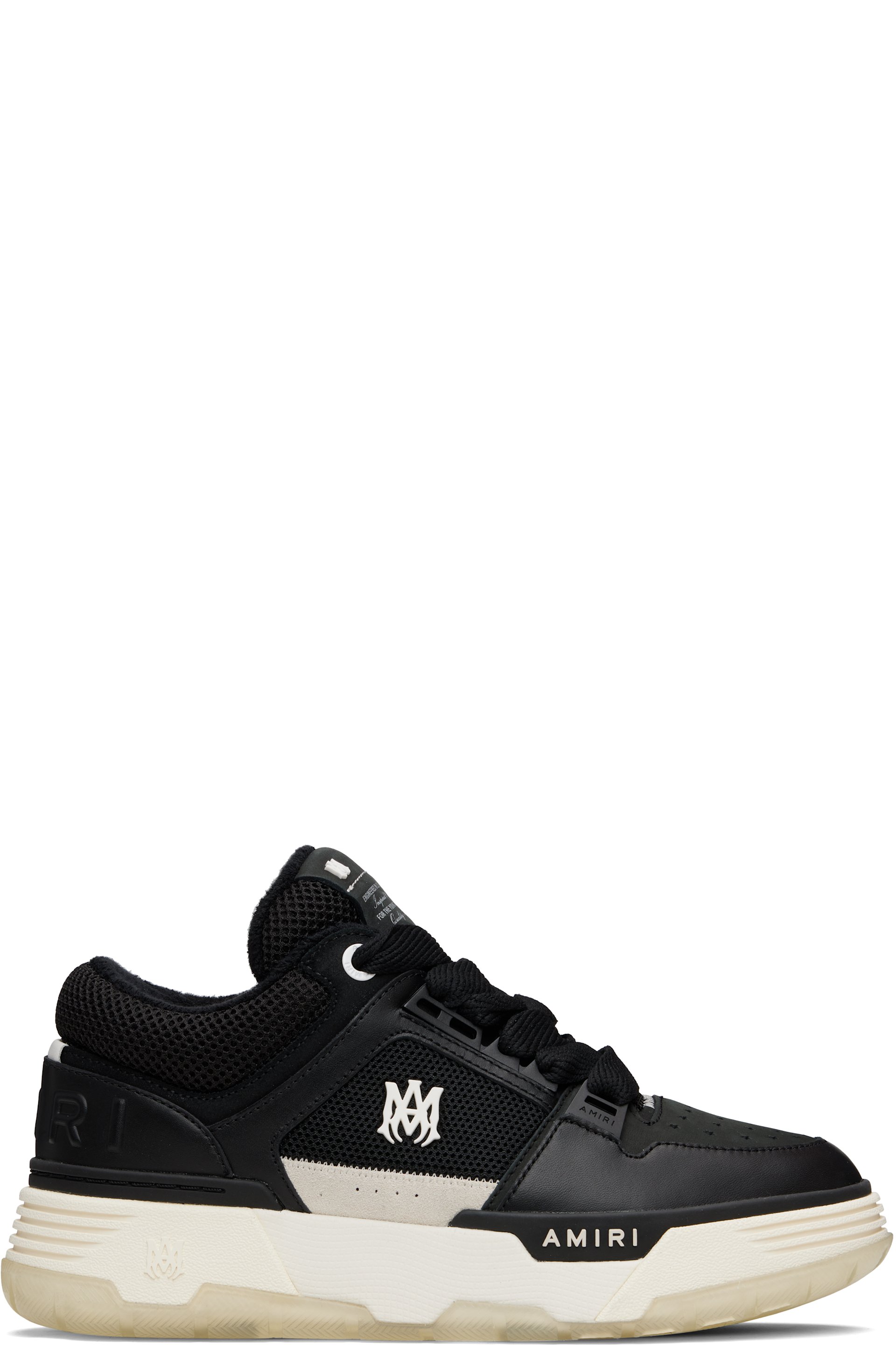 AMIRI - Black & White MA-1 Sneakers