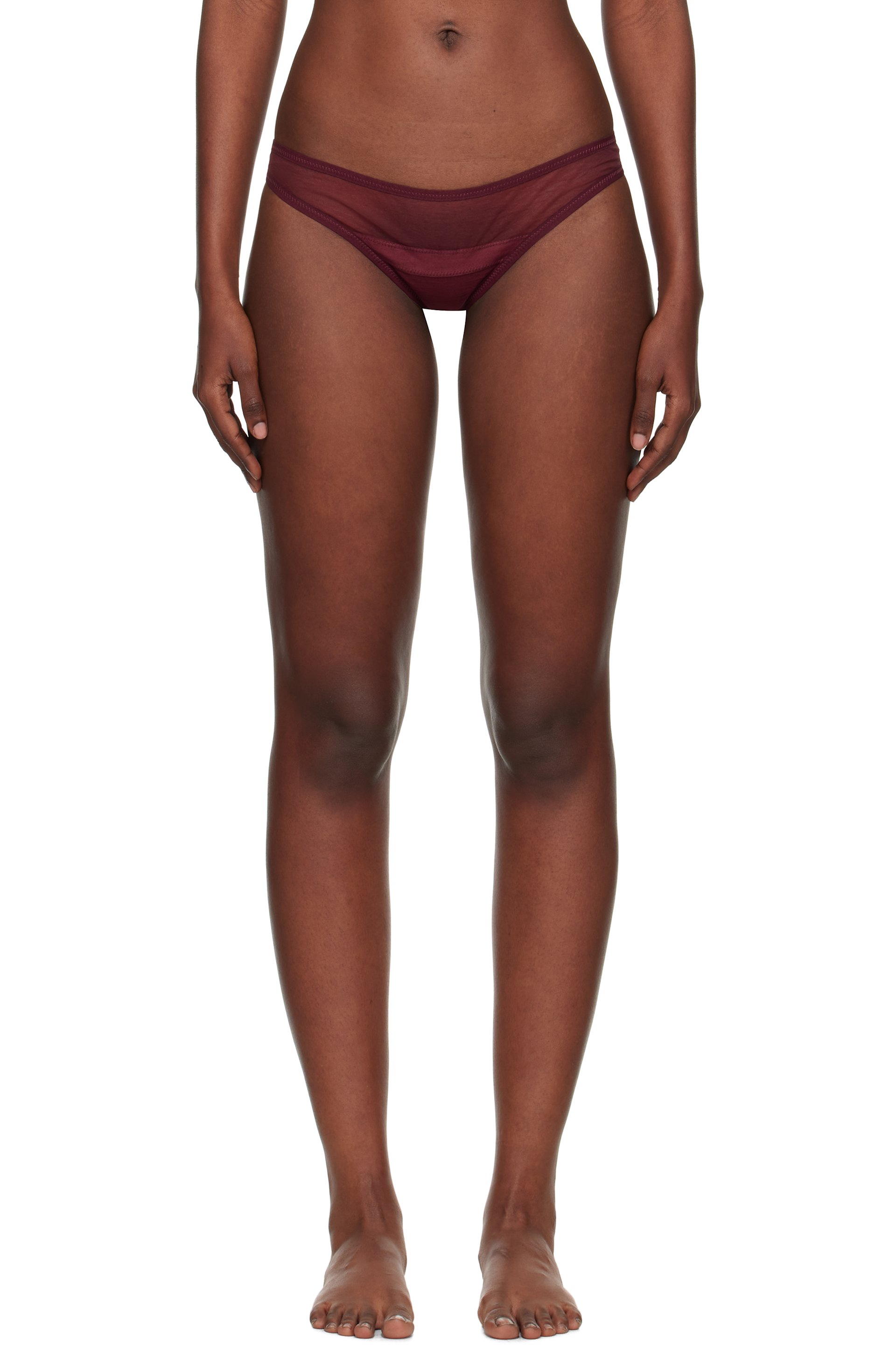 Yasmine Eslami - Burgundy Serena Thong