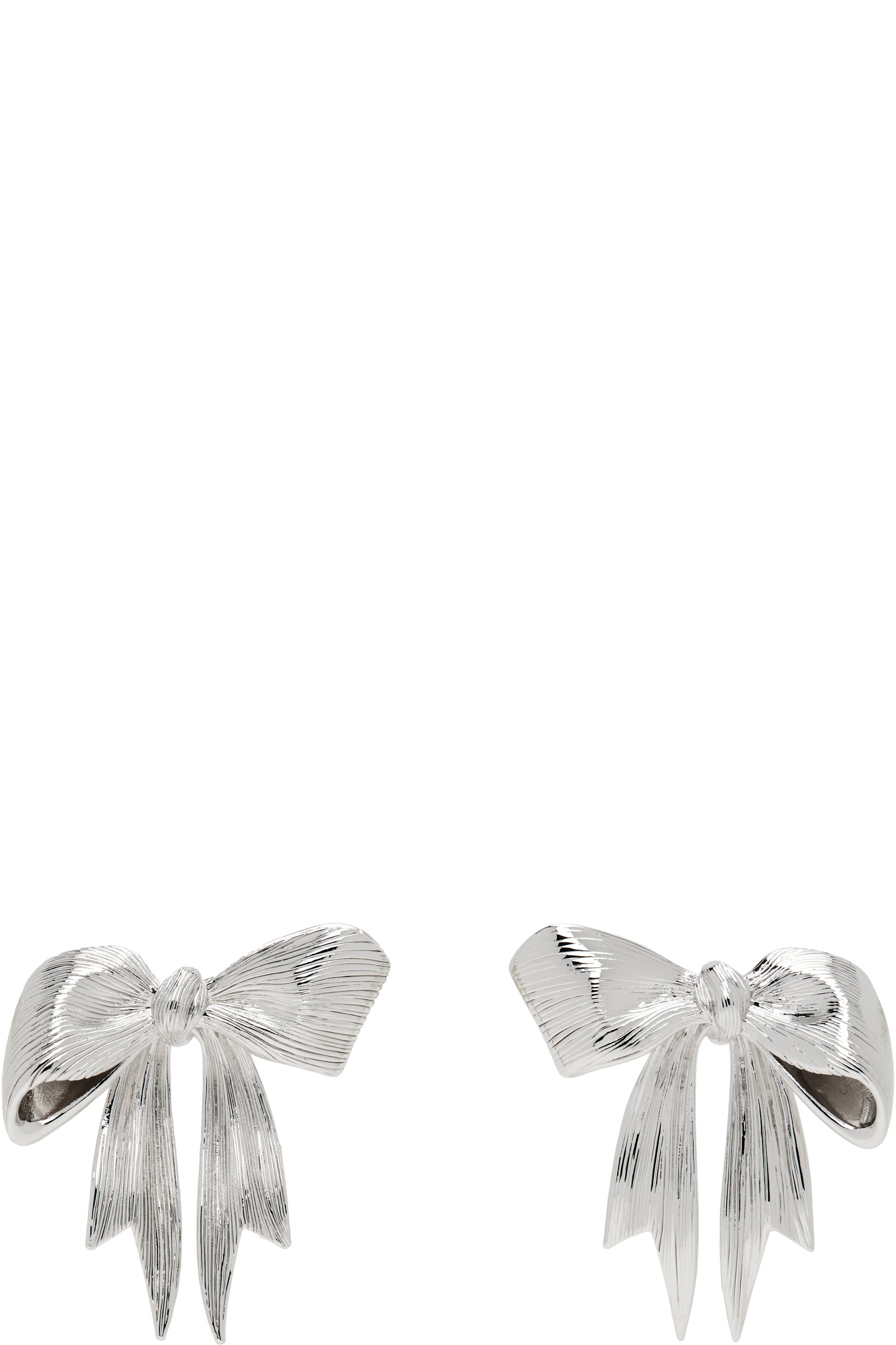 SHUSHU/TONG - Boucles d'oreilles graphiques Stringy édition YVMIN