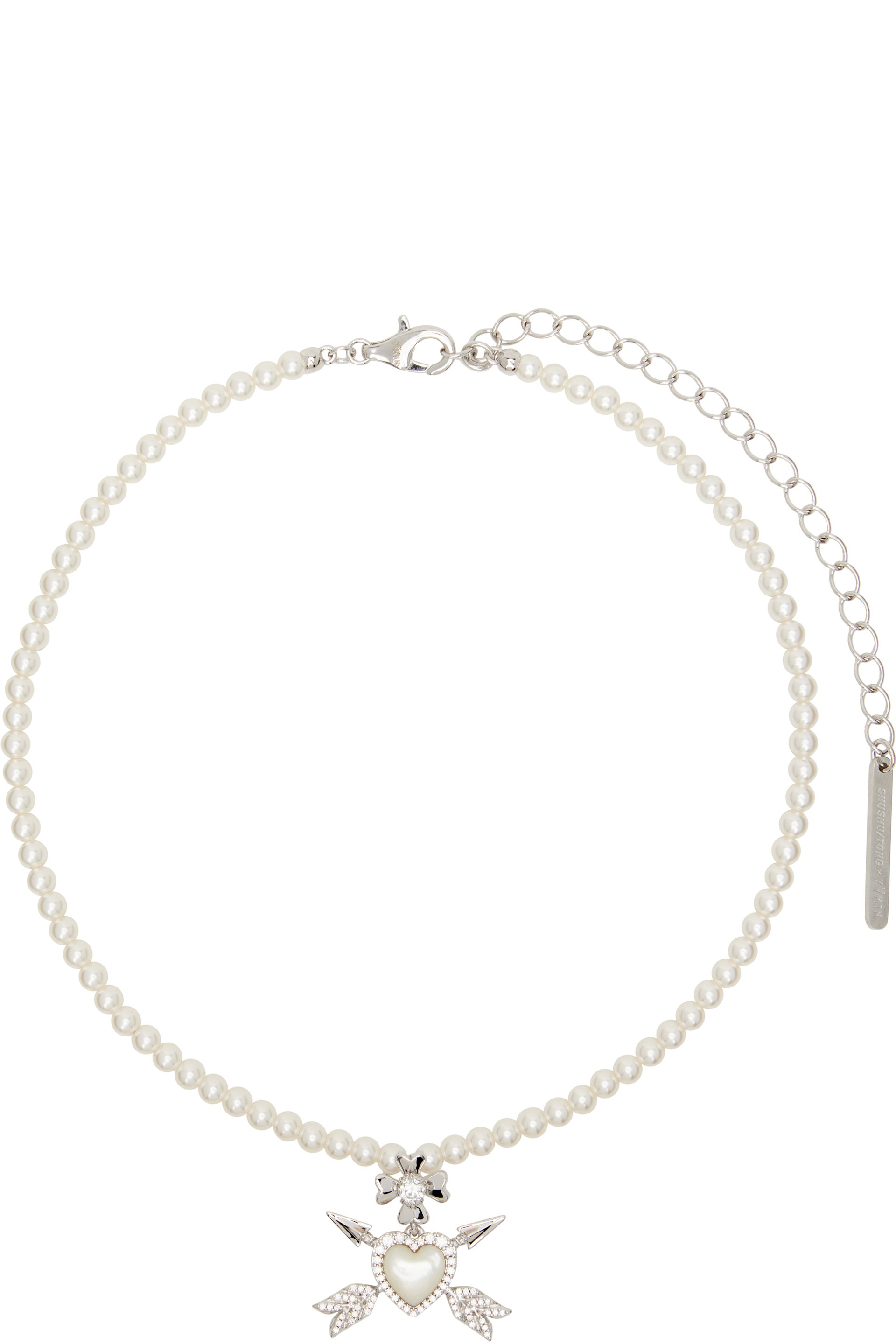 SHUSHU/TONG - Collier à pendentif graphique édition YVMIN